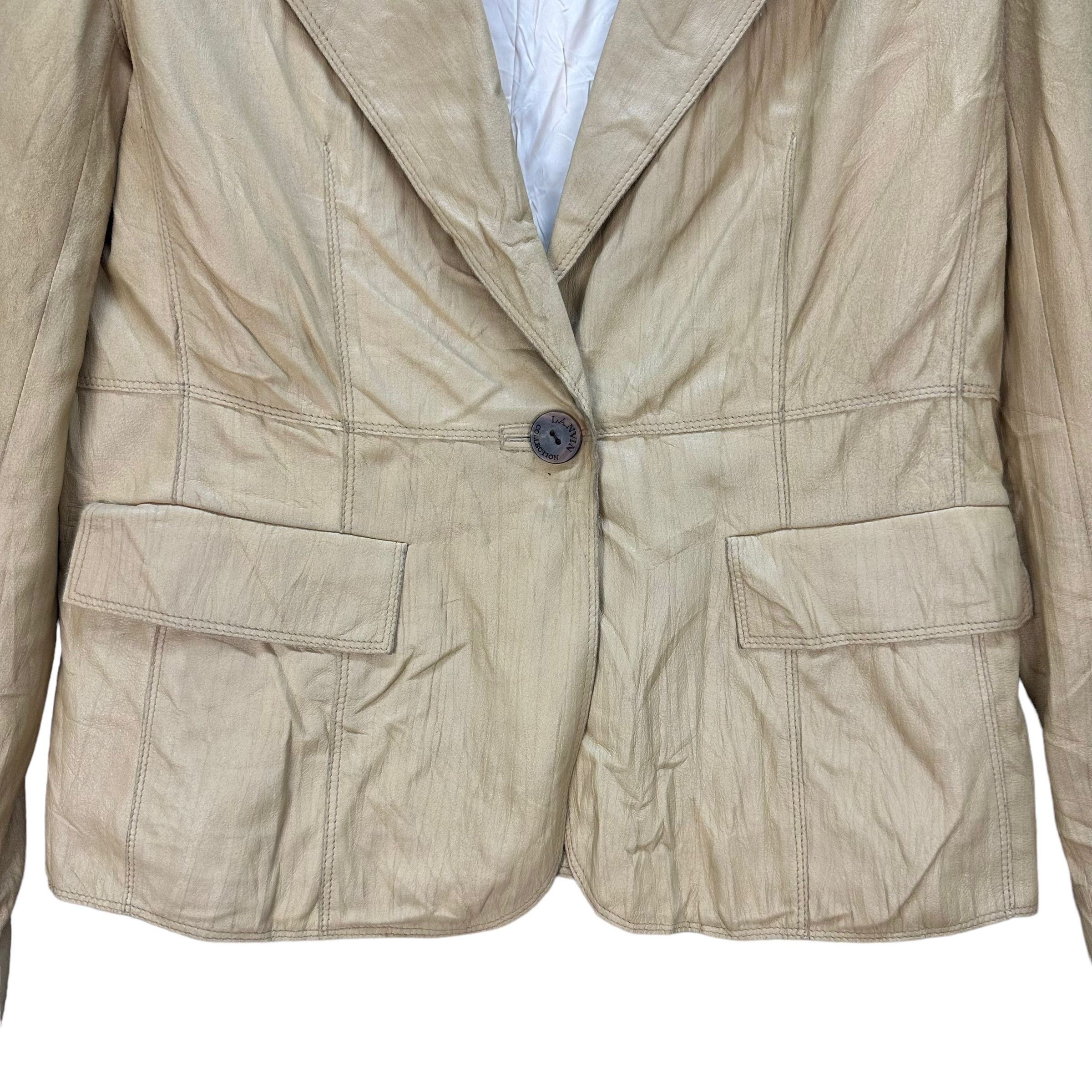 Lanvin LANVIN CASUAL JACKET / BLAZERS #8295-002 Size S / US 4 / IT 40 - 3 Thumbnail