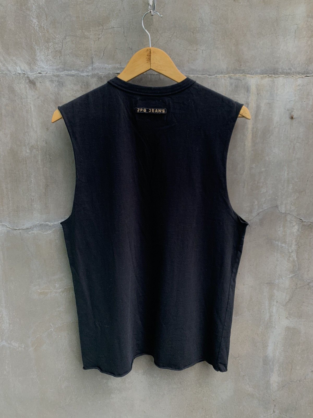 Jean Paul Gaultier 2007 Fringe Ribbed Tank Top Size L / US 10 / IT 46 - 6 Thumbnail
