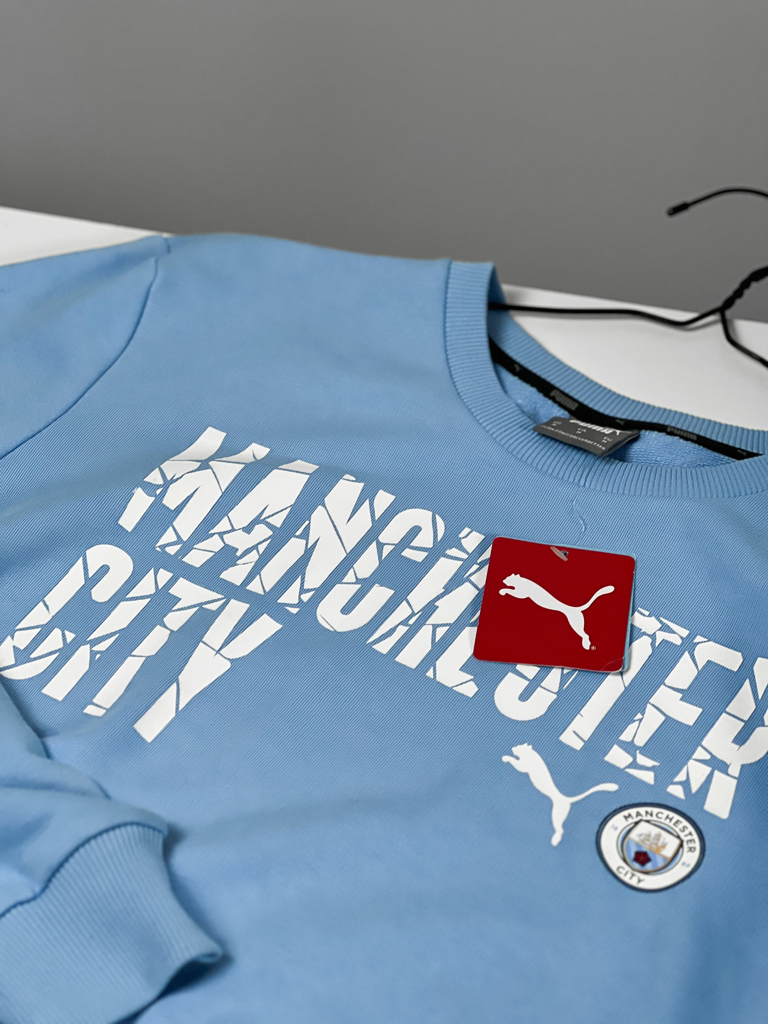 Puma Puma x Manchester City Men`s Sweatshirt Size US M / EU 48-50 / 2 - 3 Thumbnail