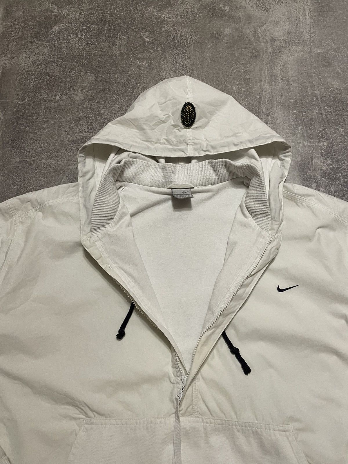 Nike Rare! Vintage Nike Uptempo 1/3 Nylon anorak / light jacket Size US XL / EU 56 / 4 - 11 Thumbnail