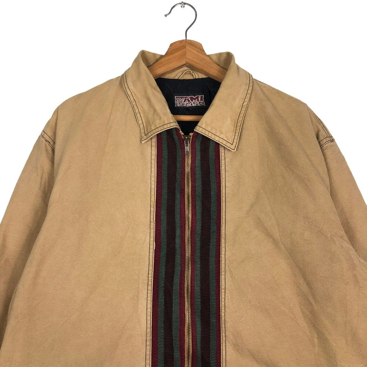 Japanese Brand 🔥VINTAGE BIKER SKATE JACKET JAMI ISLAND STREETWEAR Size US L / EU 52-54 / 3 - 3 Thumbnail