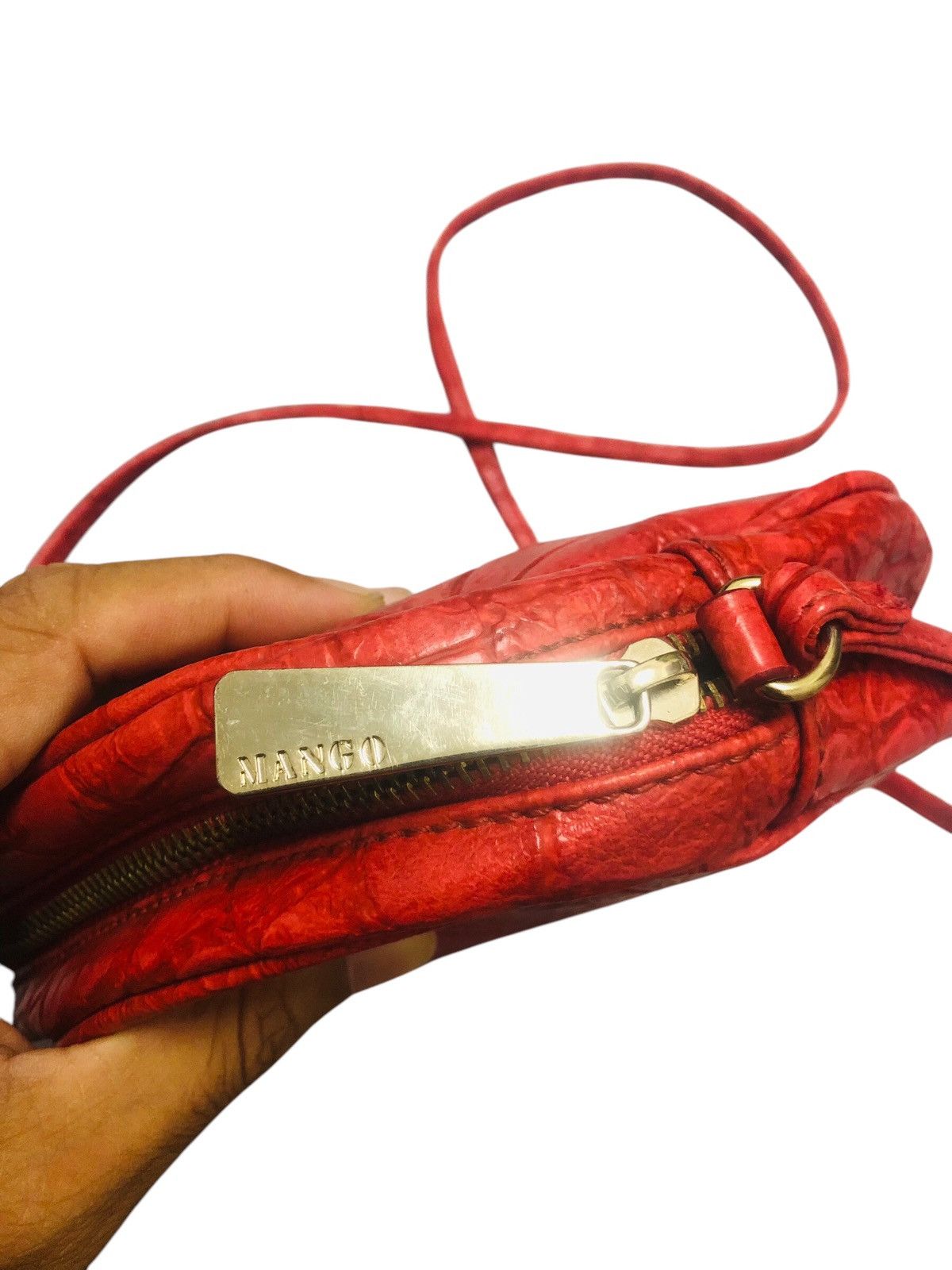 Mango Mango croco patern sling / shoulder bag Size ONE SIZE - 5 Thumbnail