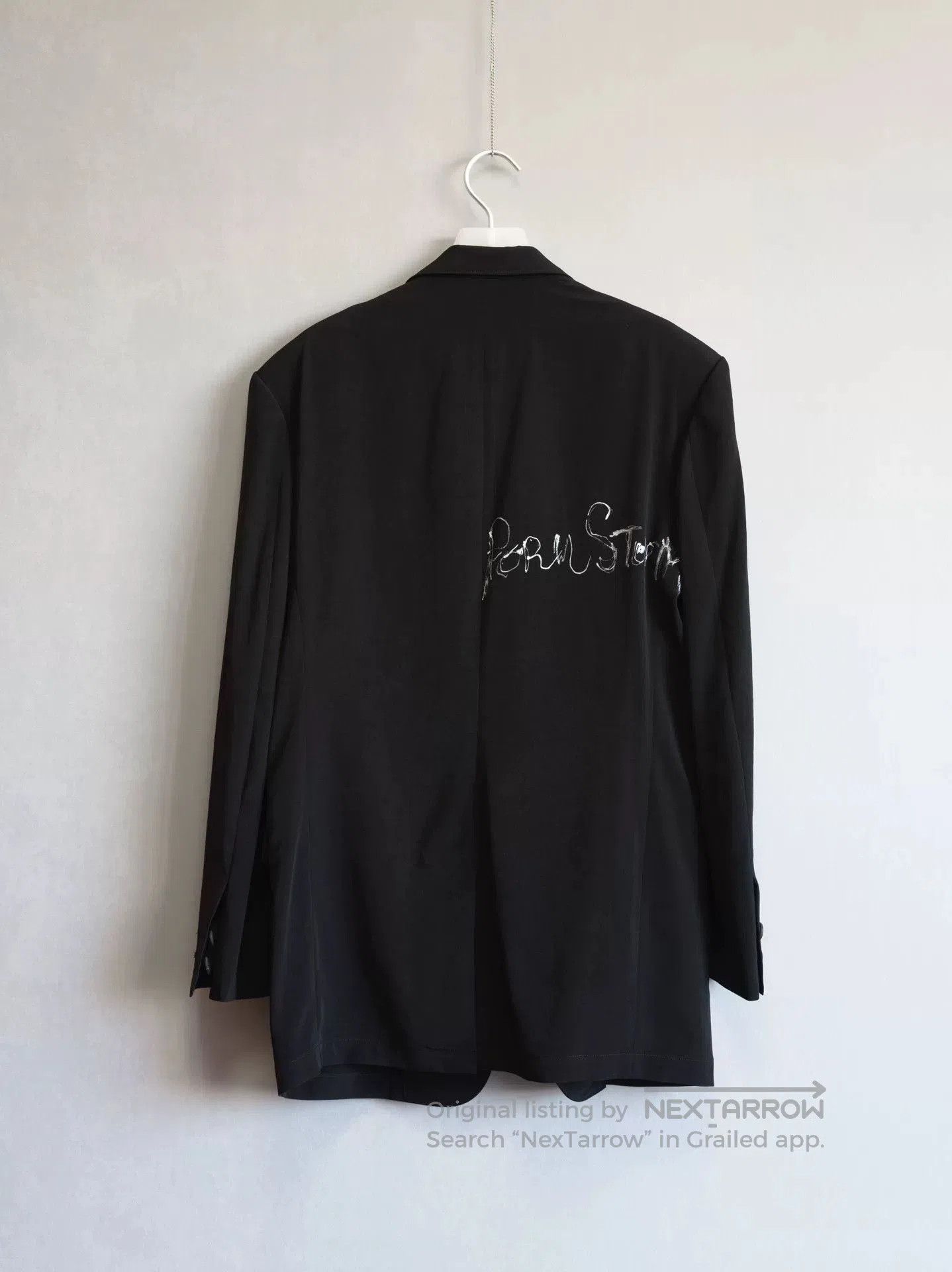 Yohji Yamamoto Yohji Yamamoto Three Acetate Jacket. Size US M / EU 48-50 / 2 - 6 Thumbnail