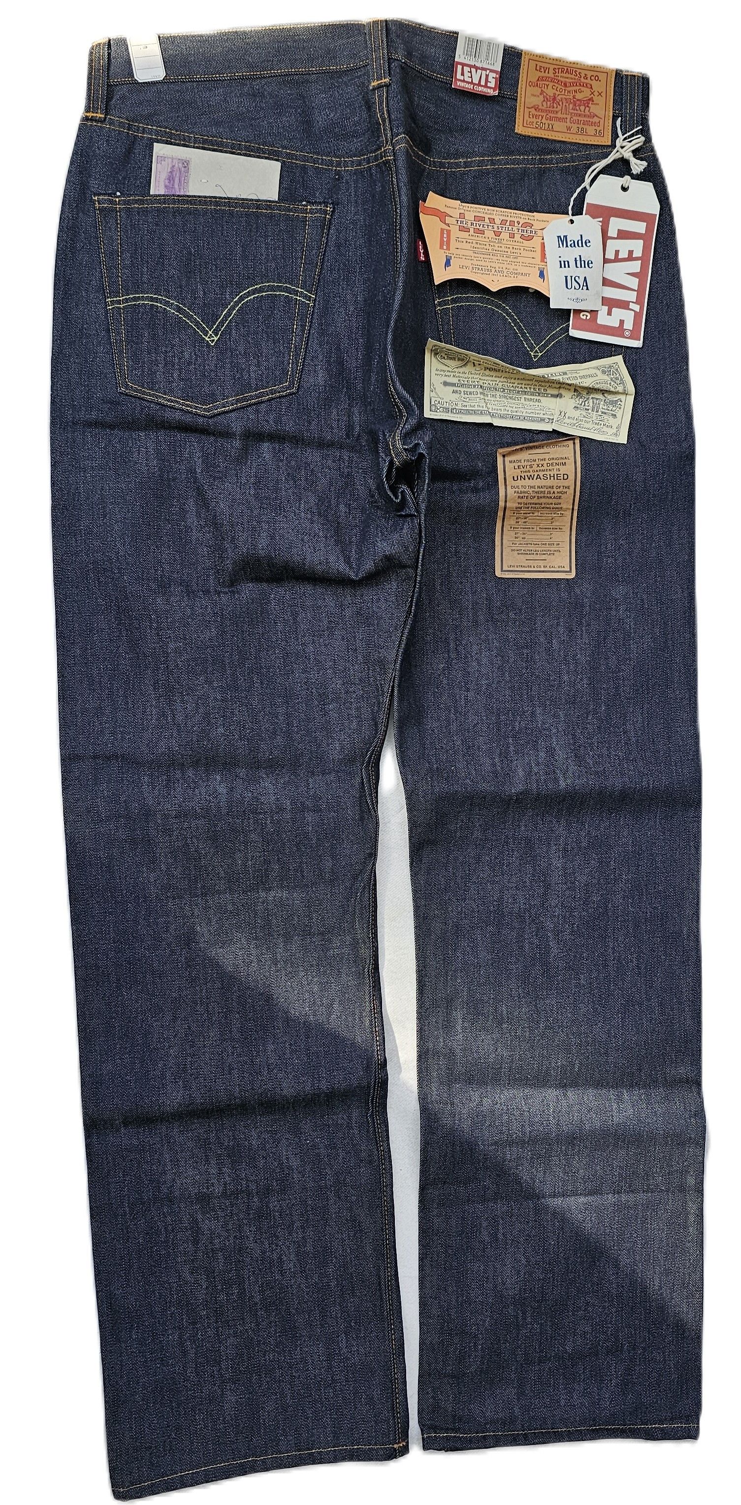 Levi's LEVI'S LV 1947 501 XX Made in the USA W 38-L36 deadstock Size US 38 / EU 54 - 2 Thumbnail