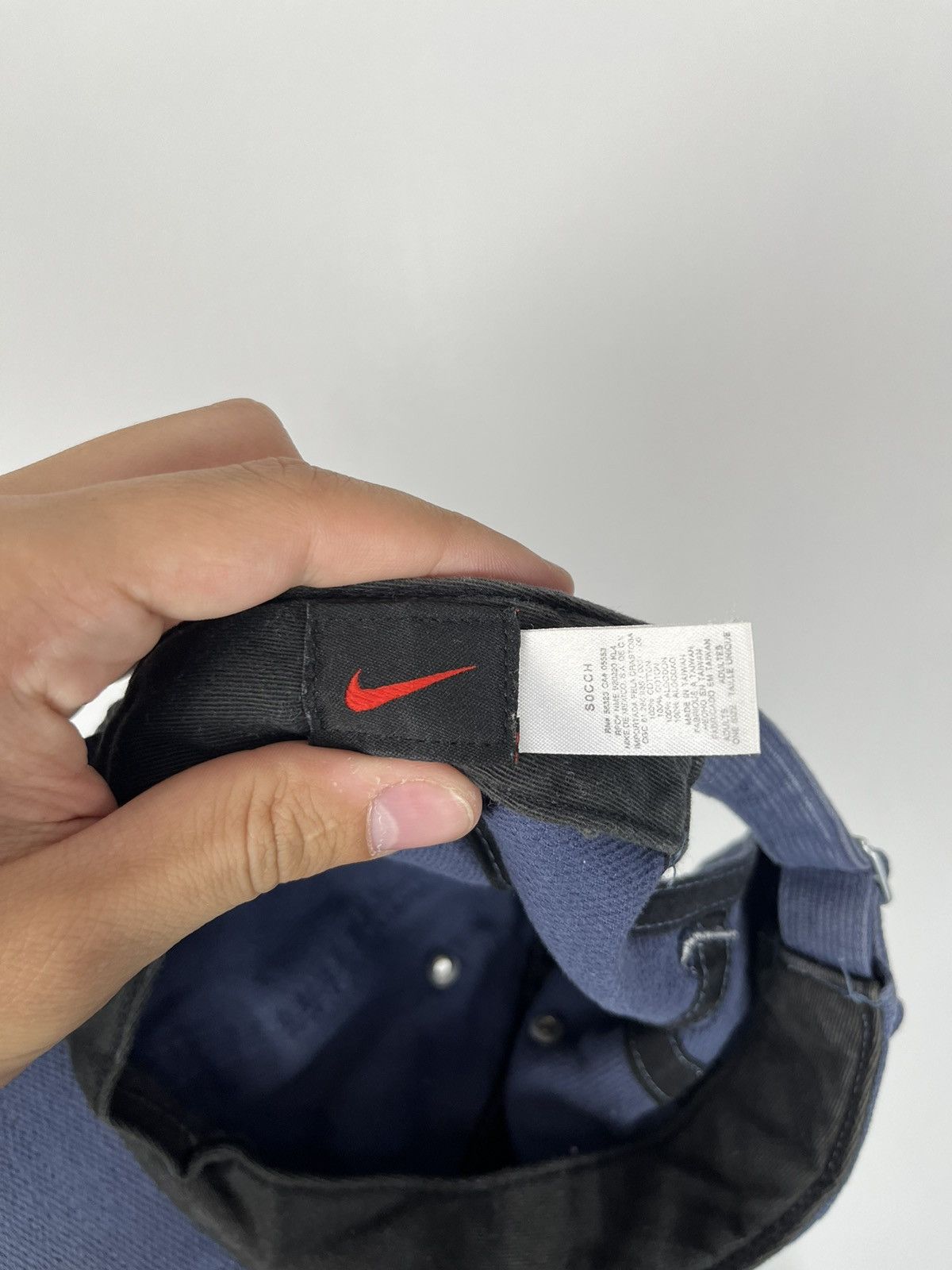 Nike × Vintage Nike Vintage Retro Y2K Streetwear Metal Logo Cap Hat Size ONE SIZE - 8 Thumbnail