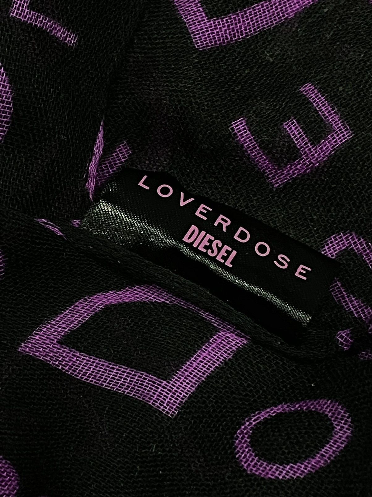 Diesel Diesel Loverdose Shawl Rare Size ONE SIZE - 11 Thumbnail