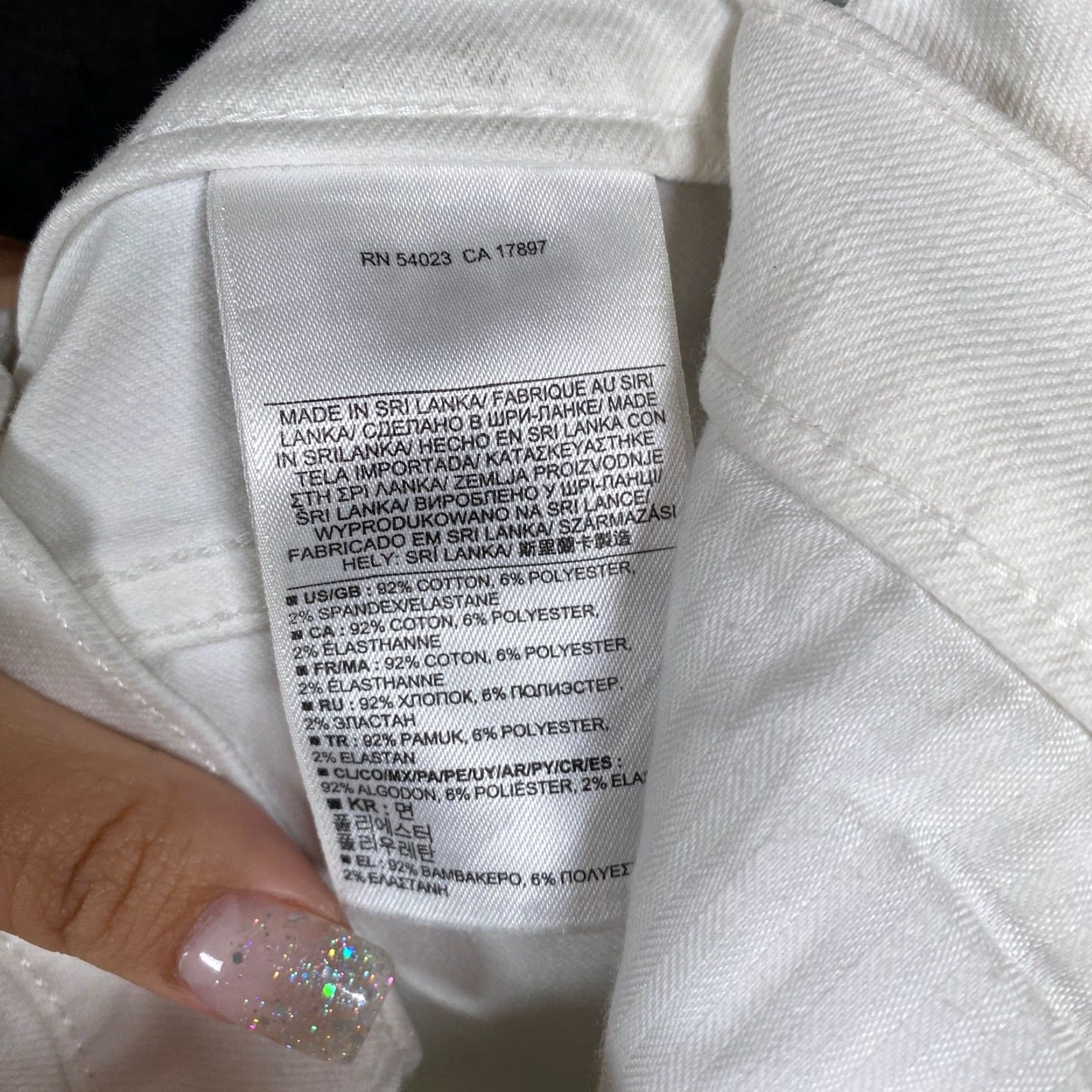 Banana Republic Banana Republic Womens Jeans White Premium Denim Skinny Fit Stretch 27 Jeans Womens Size 27" / US 4 / IT 40 - 6 Thumbnail