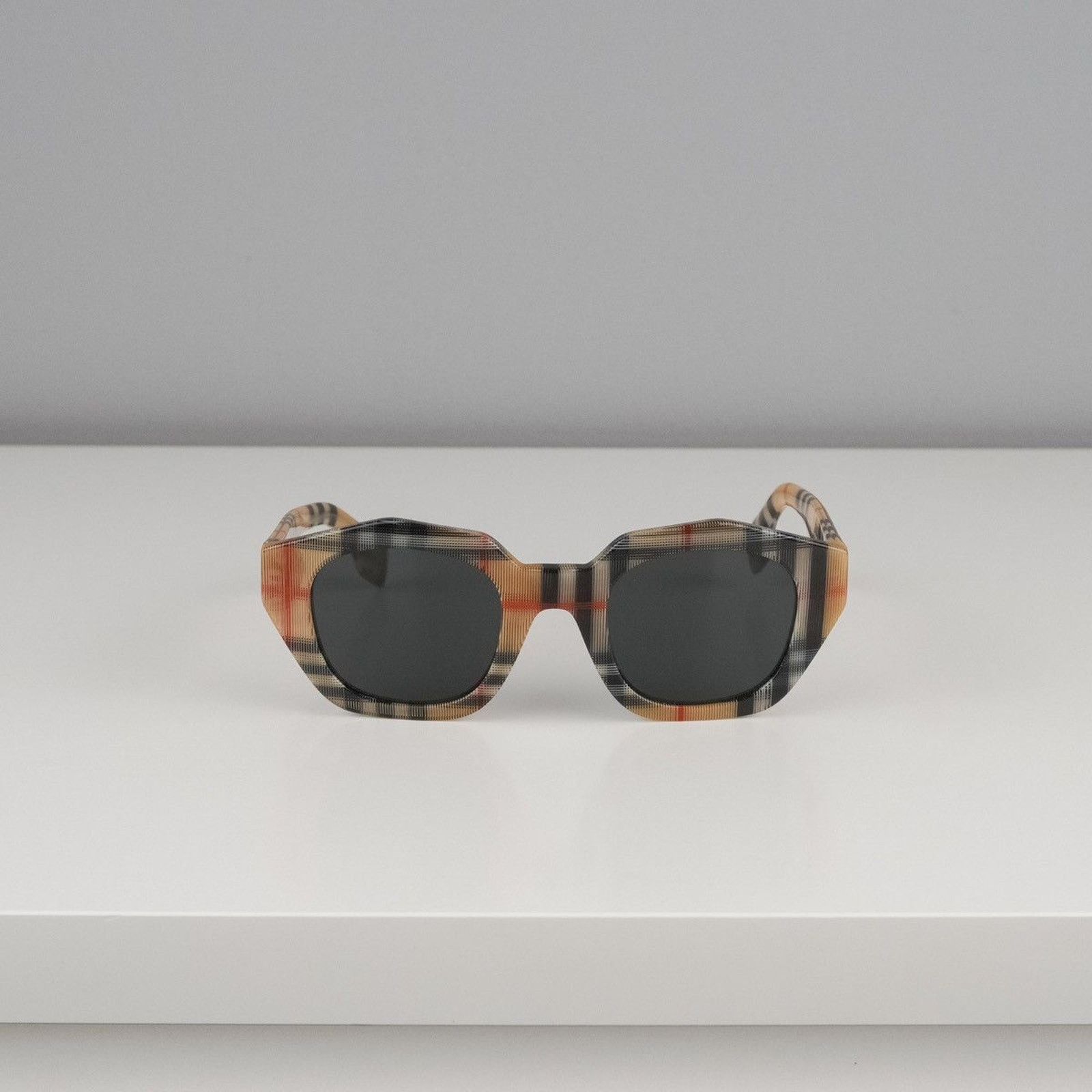 Burberry Iconic burberry check monogram transparent sunglasses Size ONE SIZE - 2 Thumbnail