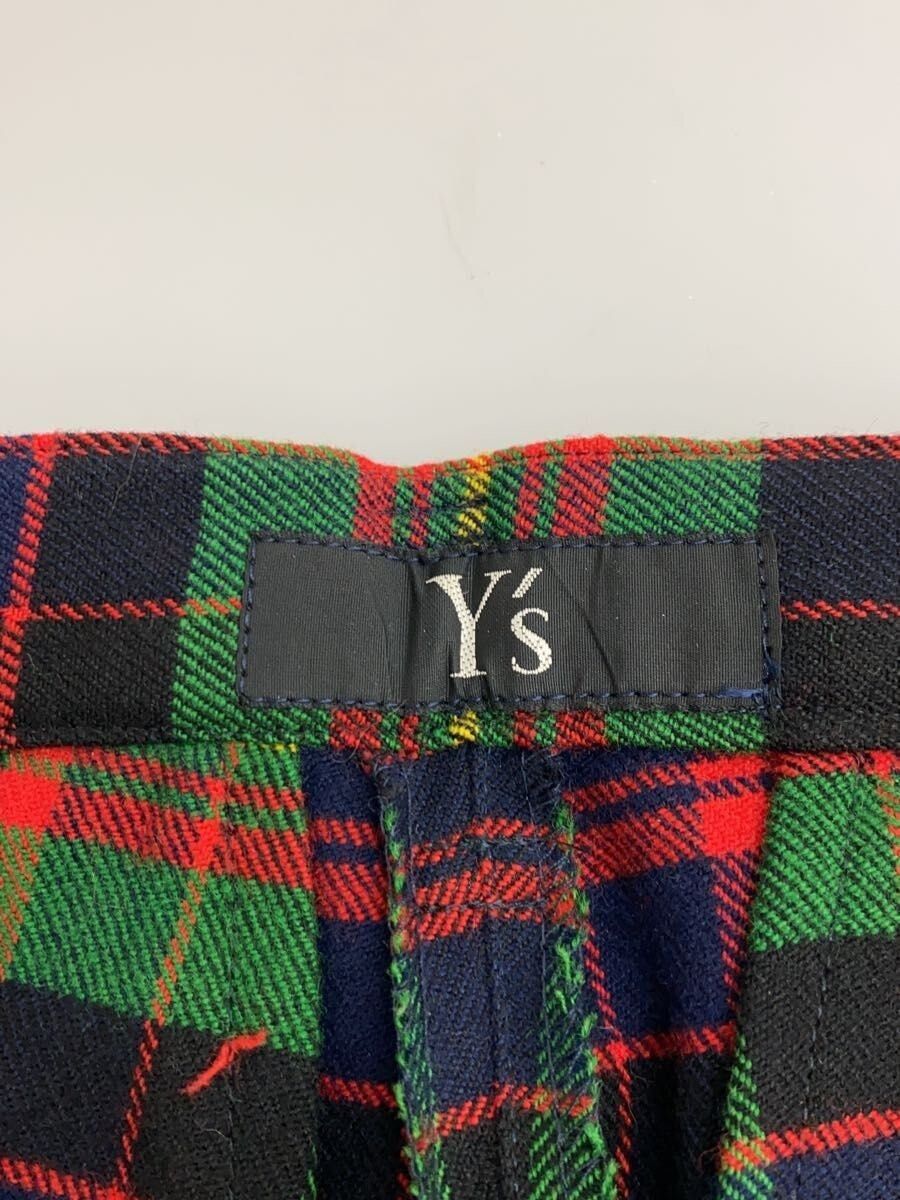 Yohji Yamamoto 80s Plaid Wool Shorts Size US 26 / EU 42 - 4 Thumbnail