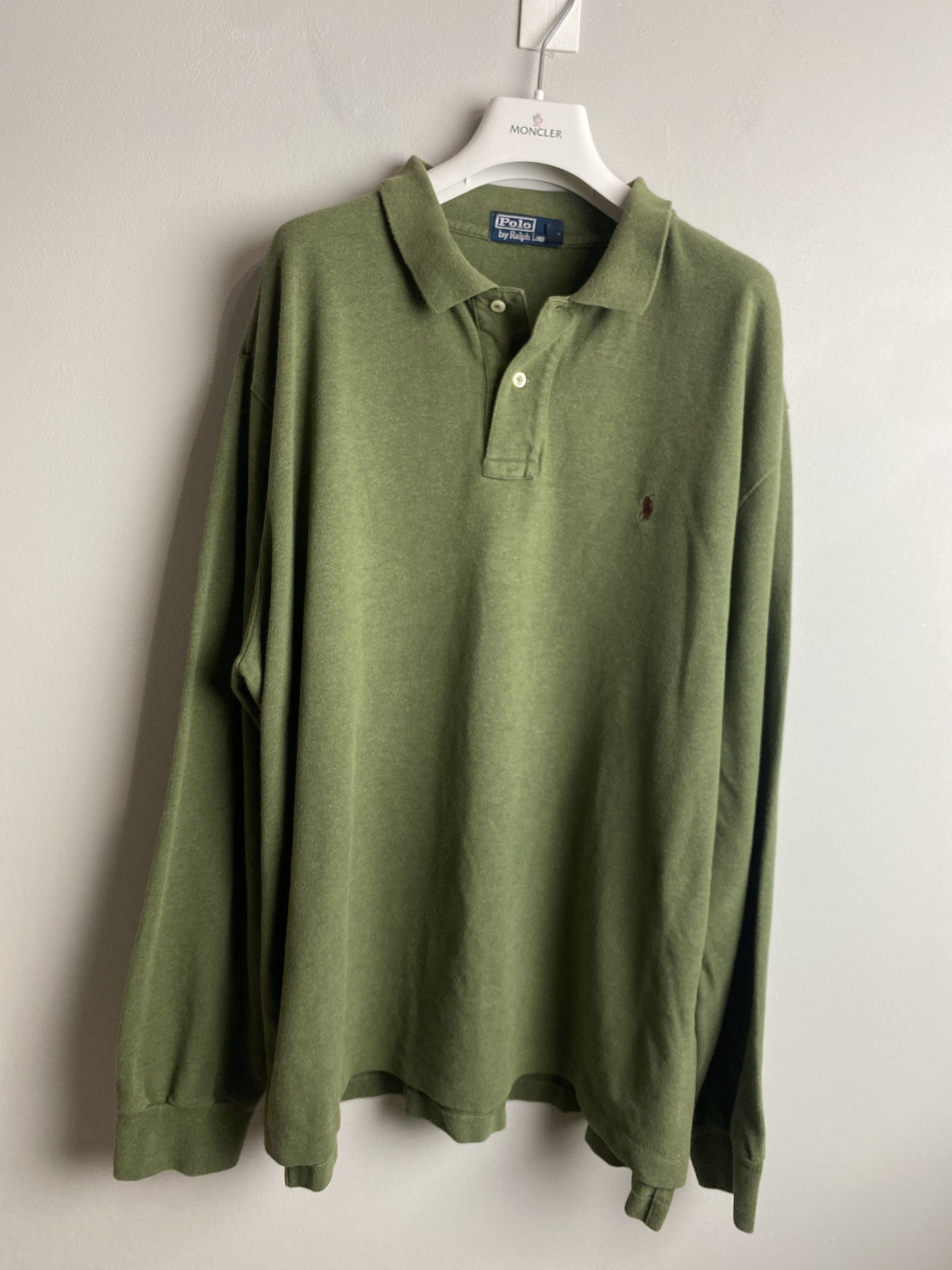 Polo Ralph Lauren × Vintage Polo Ralph Lauren small pony vintage polo long sleeve tee Size US XXL / EU 58 / 5 - 1 Thumbnail