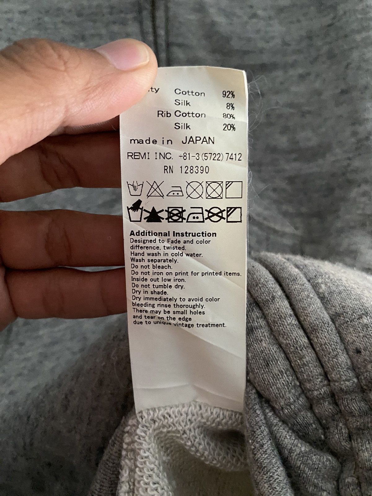 If Six Was Nine × Japanese Brand × Le Grande Bleu (L.G.B.) 2000s remi relief embroidery hoodie Size US L / EU 52-54 / 3 - 14 Thumbnail