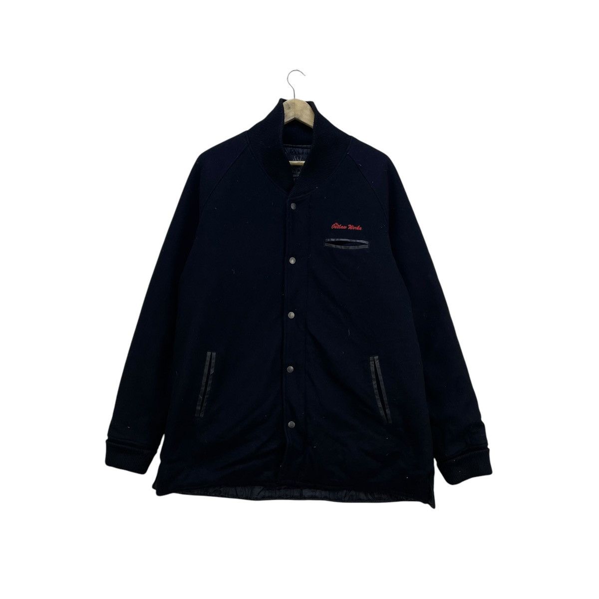 Japanese Brand Vintage Motorcycle Jacket The Out LawWorks Leather Co Jacket Size US L / EU 52-54 / 3 - 1 Thumbnail