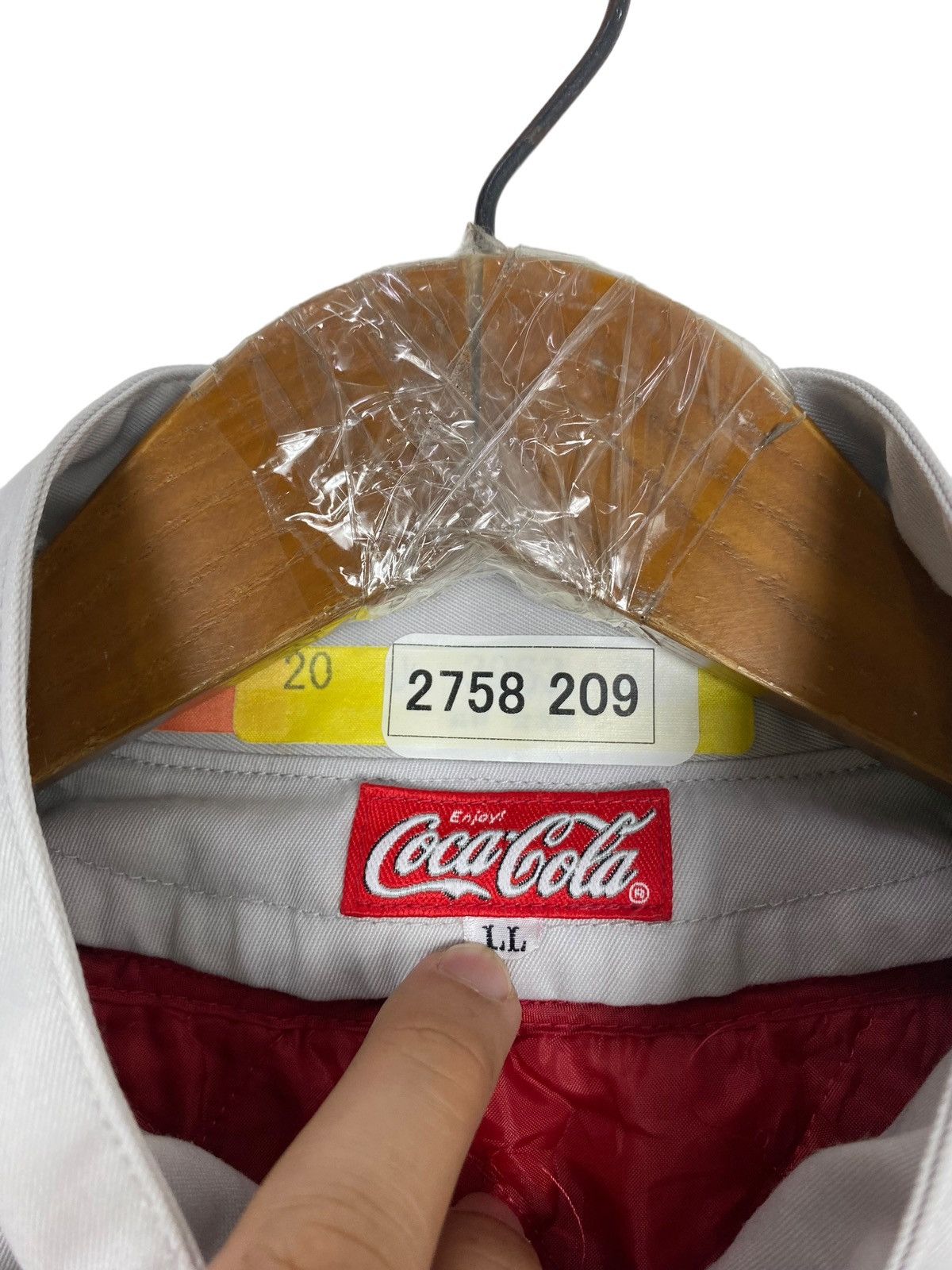 Coca Cola Rare‼️Coca Cola Staff Jacket Big Logo Size US M / EU 48-50 / 2 - 8 Thumbnail