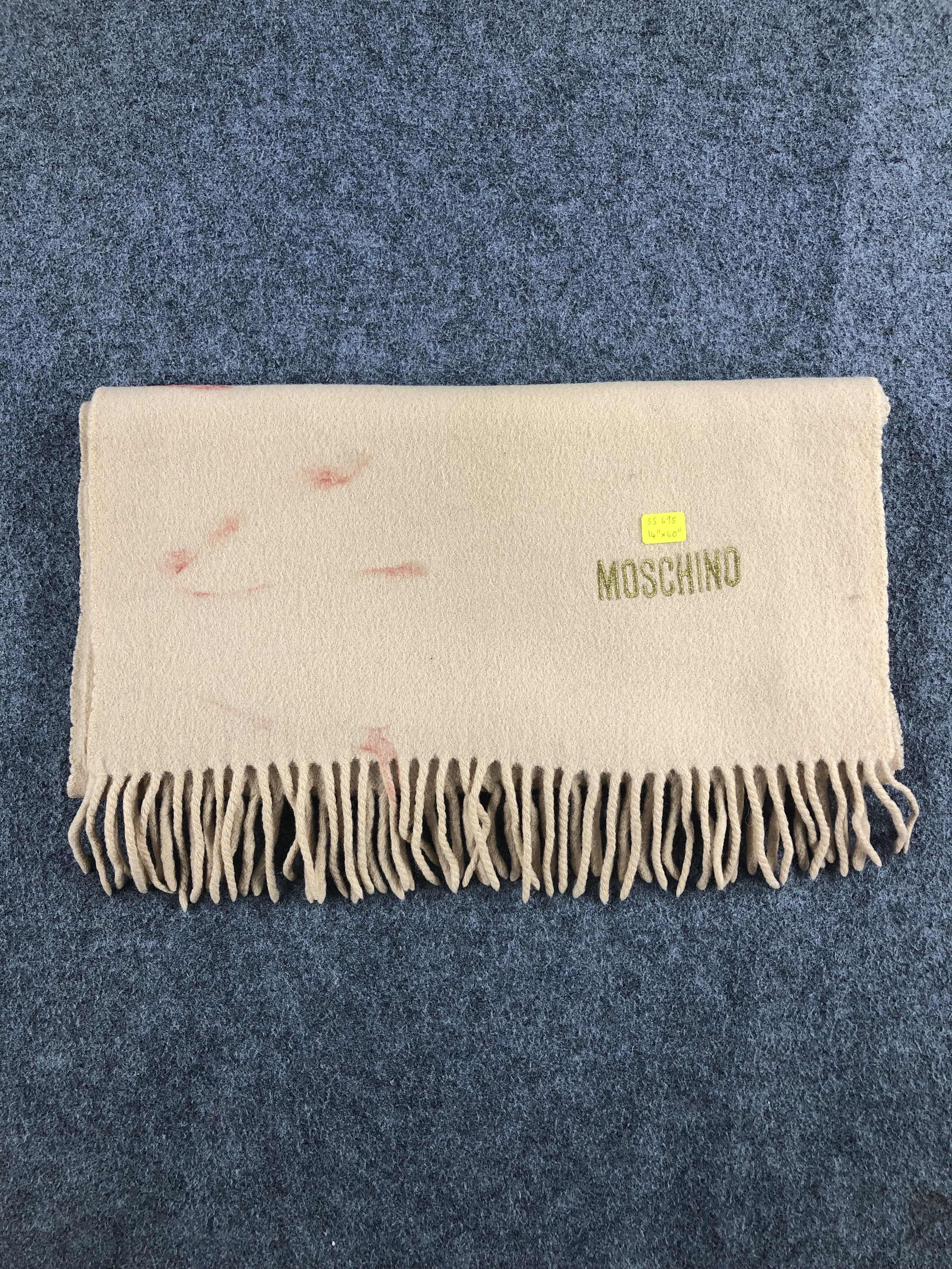 Vintage Vintage Moschino Scarf / Muffler / Neckwear Size ONE SIZE - 8 Thumbnail