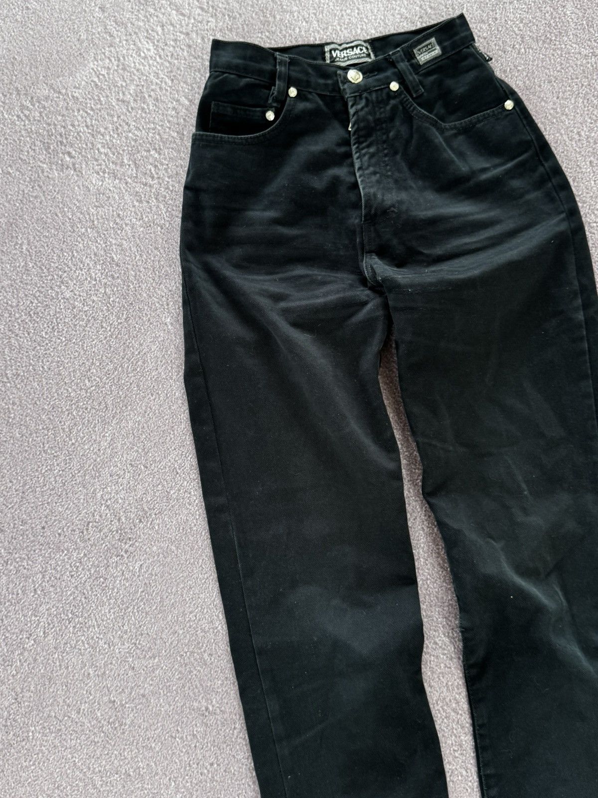 Versace Versace Jeans Couture 90’s Vintage Denim Jeans Size 27" / US 4 / IT 40 - 4 Thumbnail