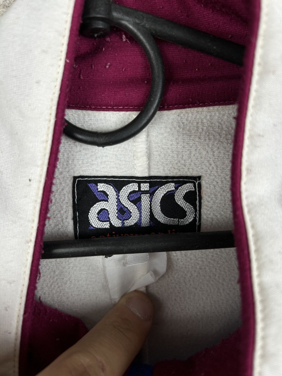Asics × Vintage Mens Vintage Asics Olympic stripes y2k rare streetwear OG Size US L / EU 52-54 / 3 - 10 Thumbnail
