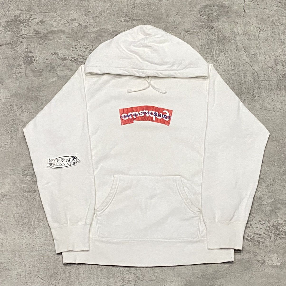 Comme des Garcons SHIRT × Supreme Supreme X CDG Logo Box Hoodie Size US M / EU 48-50 / 2 - 1 Thumbnail