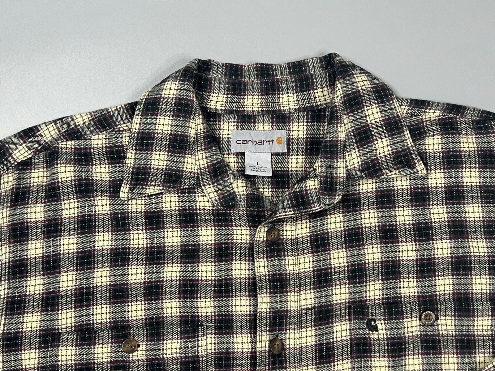 Carhartt Carhartt men's flannel shirt Size US L / EU 52-54 / 3 - 3 Thumbnail