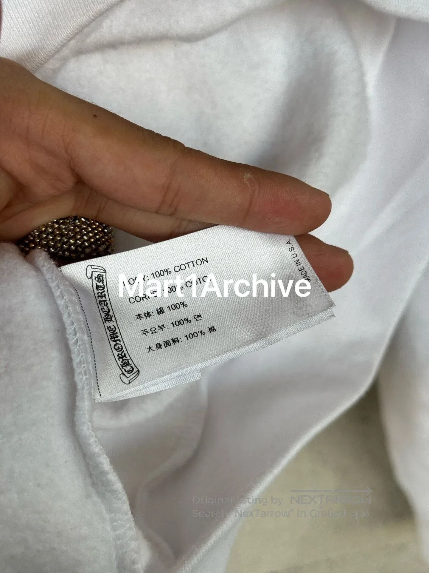 Chrome Hearts Chrome Hearts Horseshoe Flower Hoodie. Size US XXL / EU 58 / 5 - 6 Thumbnail