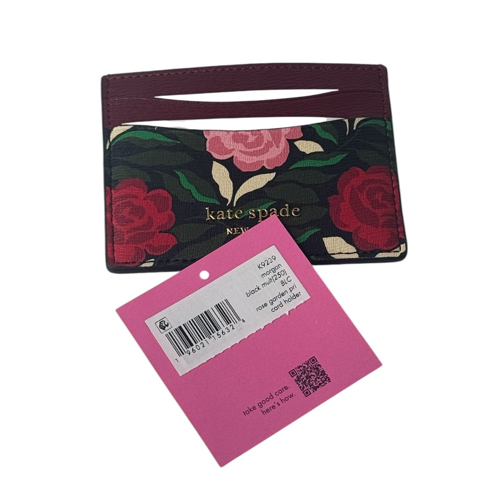 Kate Spade Kate Spade Morgan Rose Garden Cardholder ID Case Floral Size ONE SIZE - 5 Thumbnail