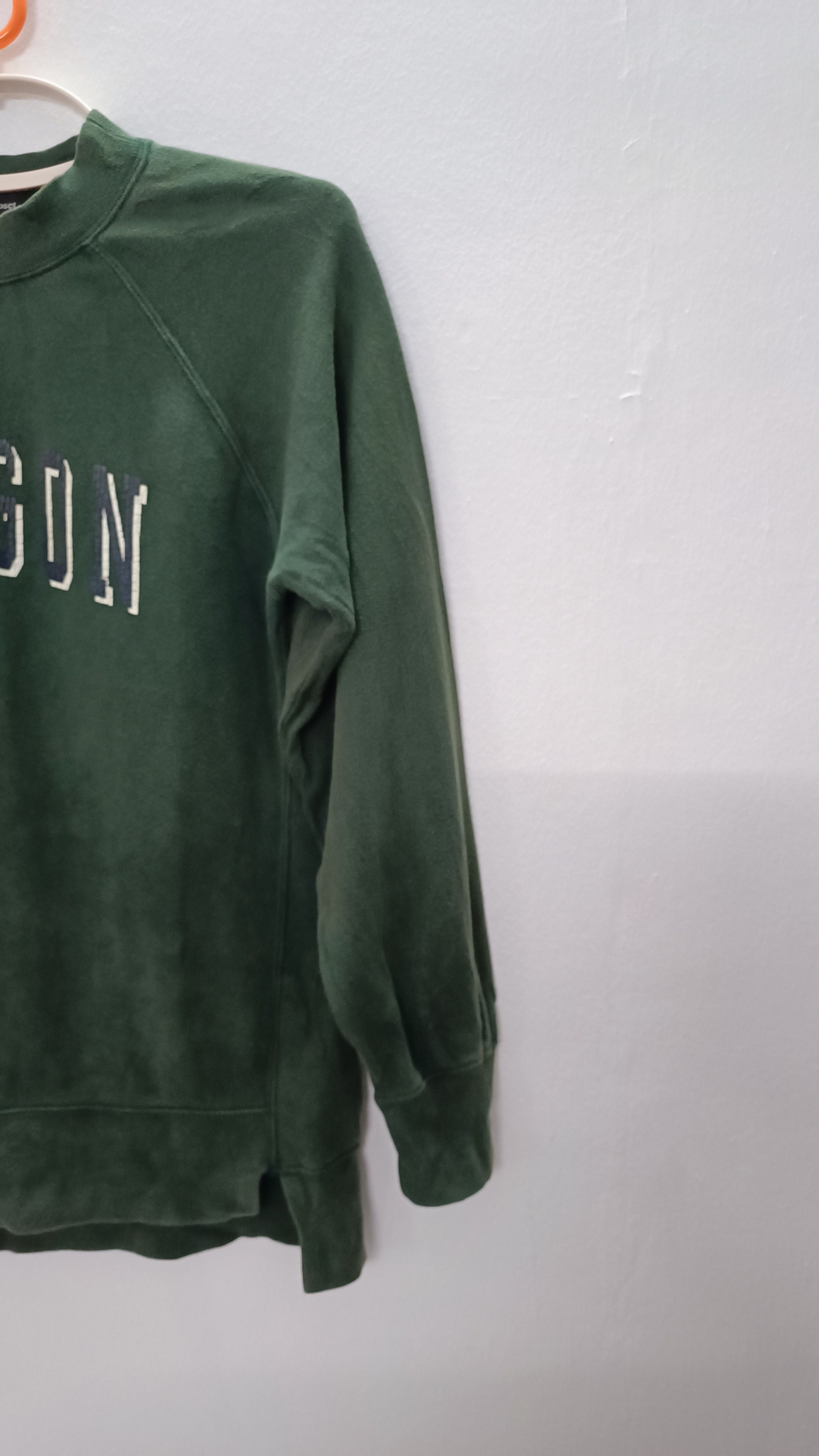 Designer × Japanese Brand × Vintage Green Vintage Look W Closet Sweatshirts Size US M / EU 48-50 / 2 - 6 Thumbnail