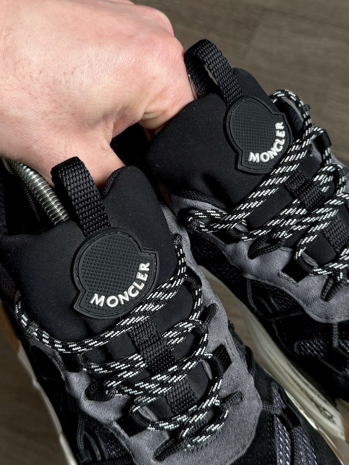 Moncler Moncler Y2K Compassor Trainer Hype Running Sneakers Size US 6.5 / IT 36.5 - 18 Thumbnail