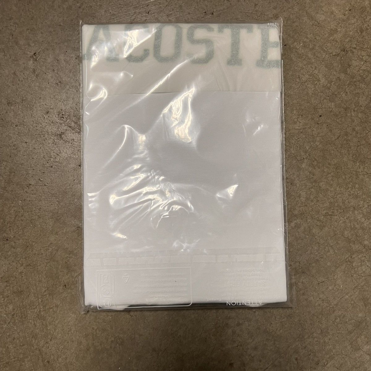 Golf le Fleur × Lacoste Golf Le Fleur x Lacoste Short Sleeve Tee / White Size US L / EU 52-54 / 3 - 3 Thumbnail