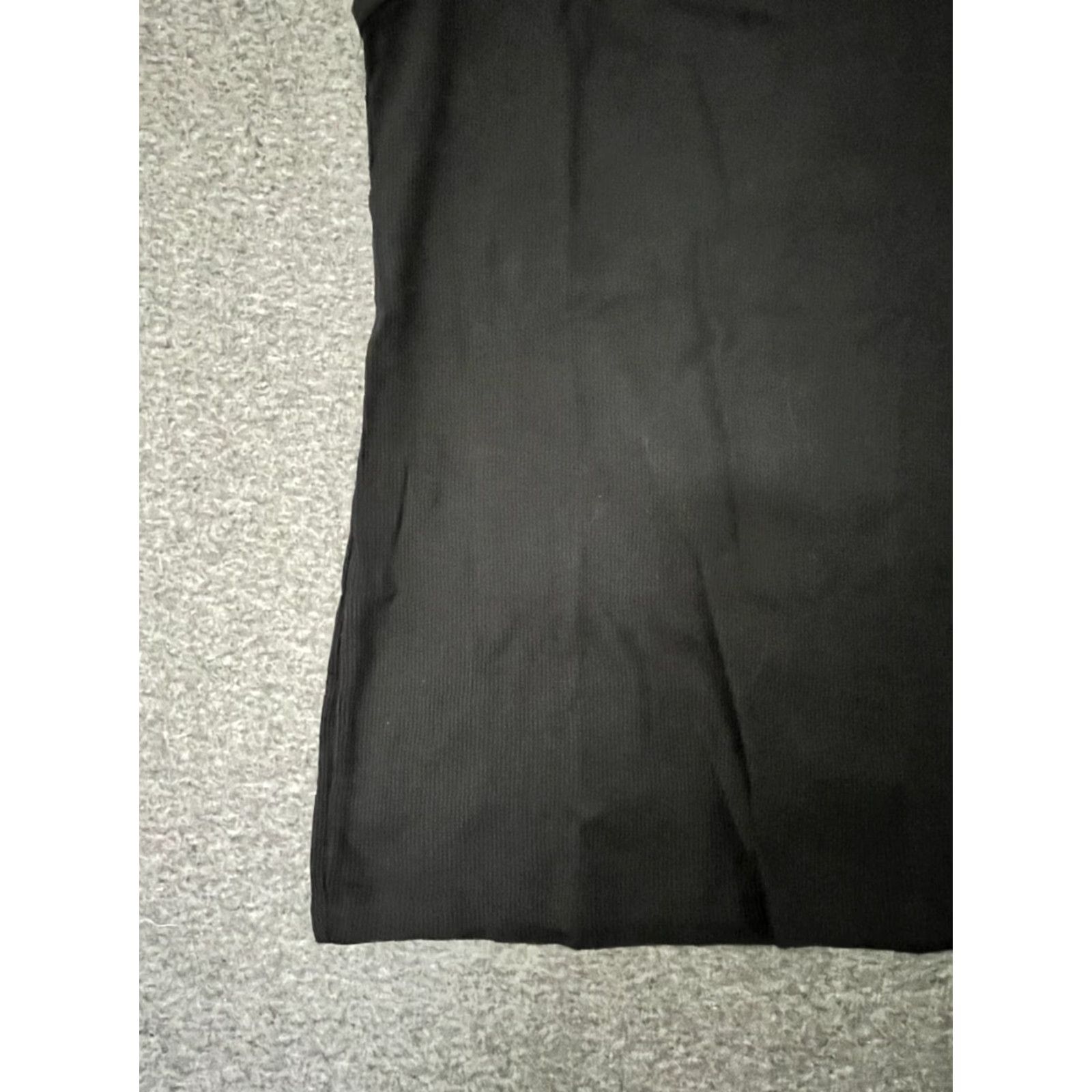 Chaps Chaps Tank Top Mens Ribbed Black 2XL Cotton Polyester Crew Neck Sleeveless All Seasons Sports Short Sleeves Regular Fit Shirt Mens Black 2XL Size US XXL / EU 58 / 5 - 7 Thumbnail