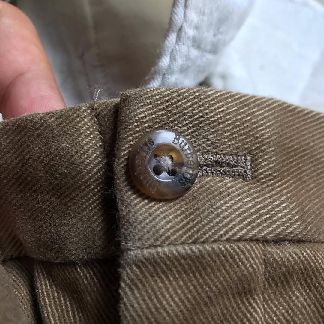 Burberry Burberry Trouser Formal Pants Semi Cordura Cotton Trouser Size US 34 / EU 50 - 7 Thumbnail