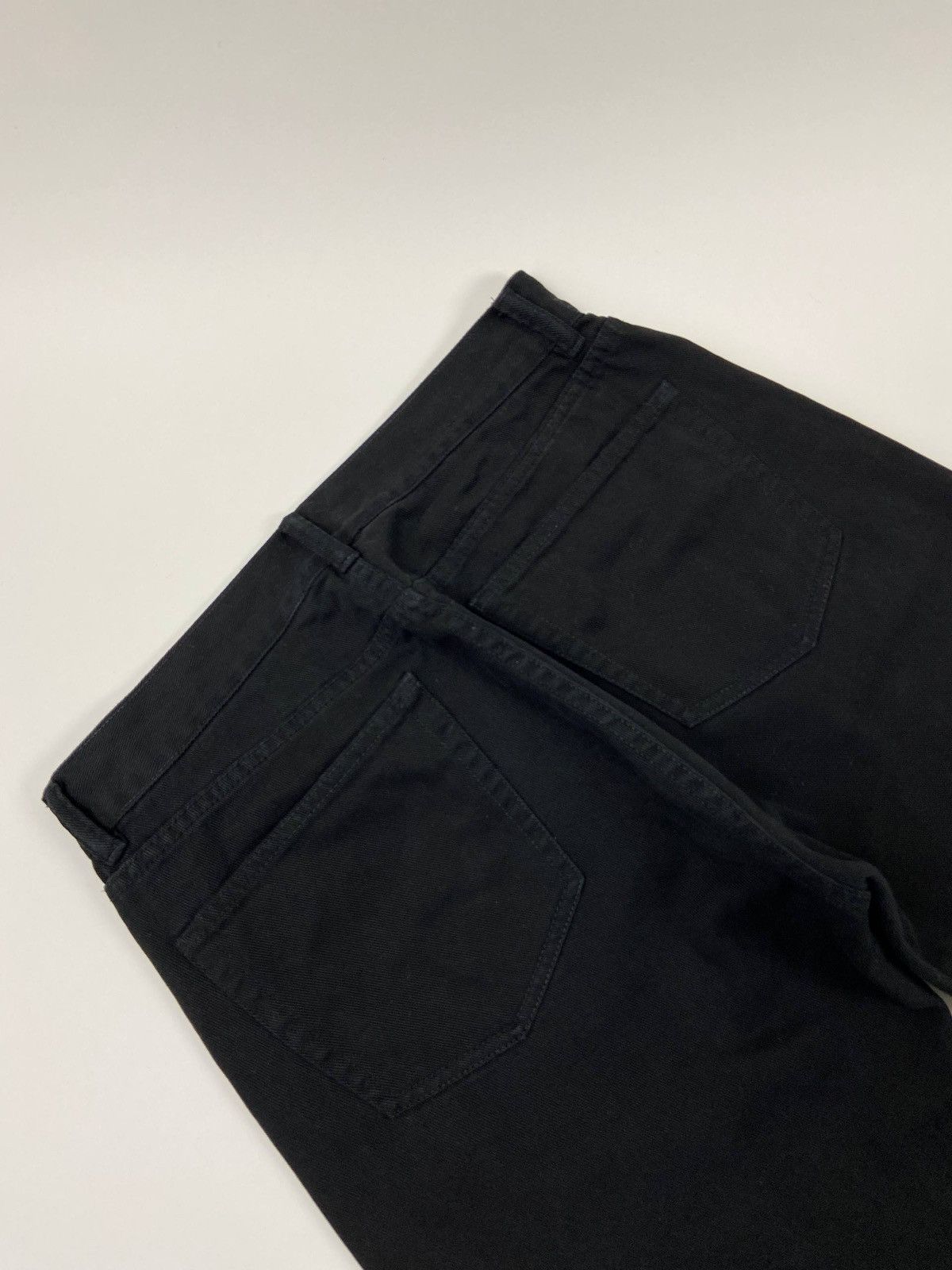 Our Legacy First Cut Black Straight Fit Made in Portugal 🇵🇹 Denim Pants Size US 33 - 6 Thumbnail