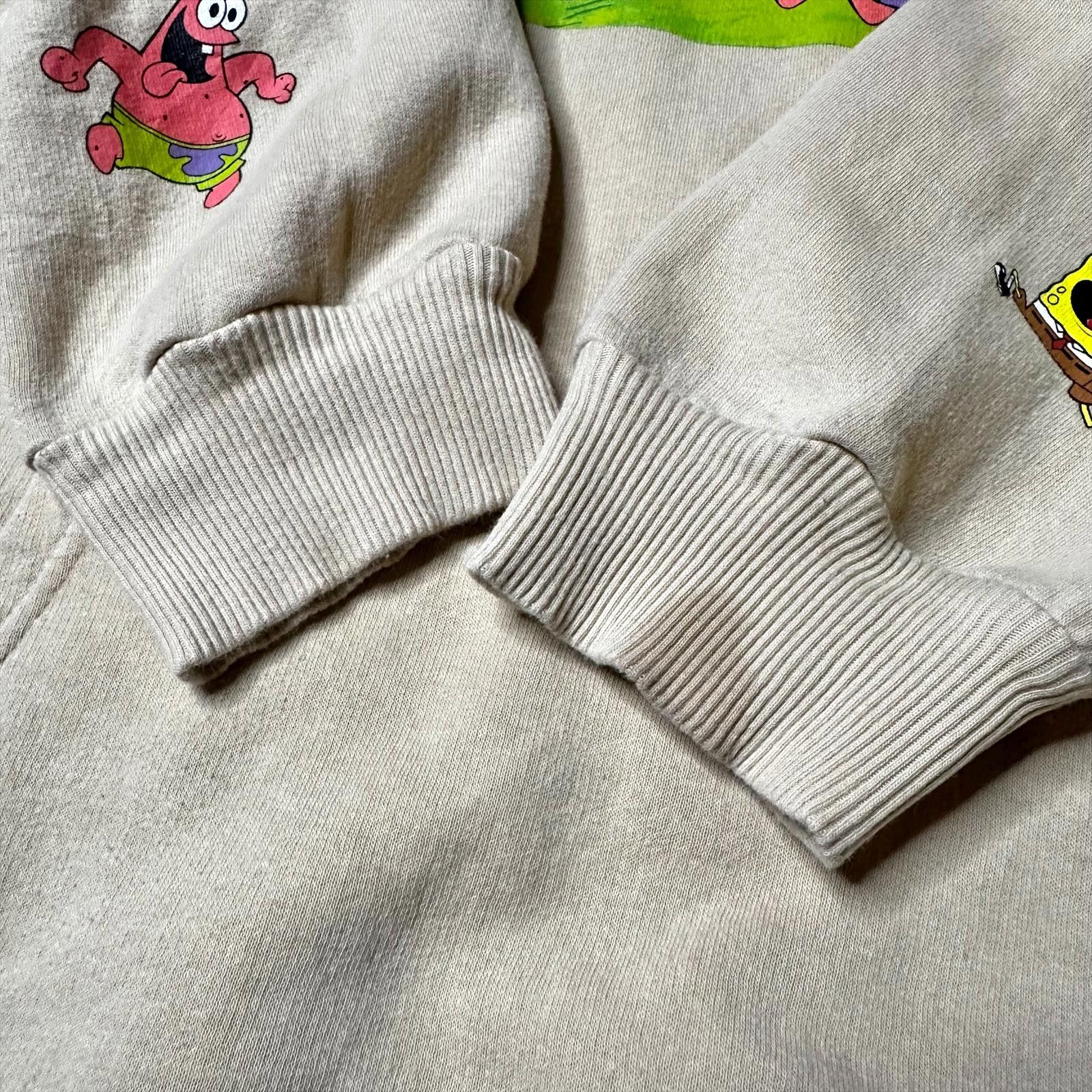 Nickelodeon Nickelodeon Sponge Bob Patrick Graphic Hoodie Tan Unisex M Size US M / EU 48-50 / 2 - 10 Thumbnail
