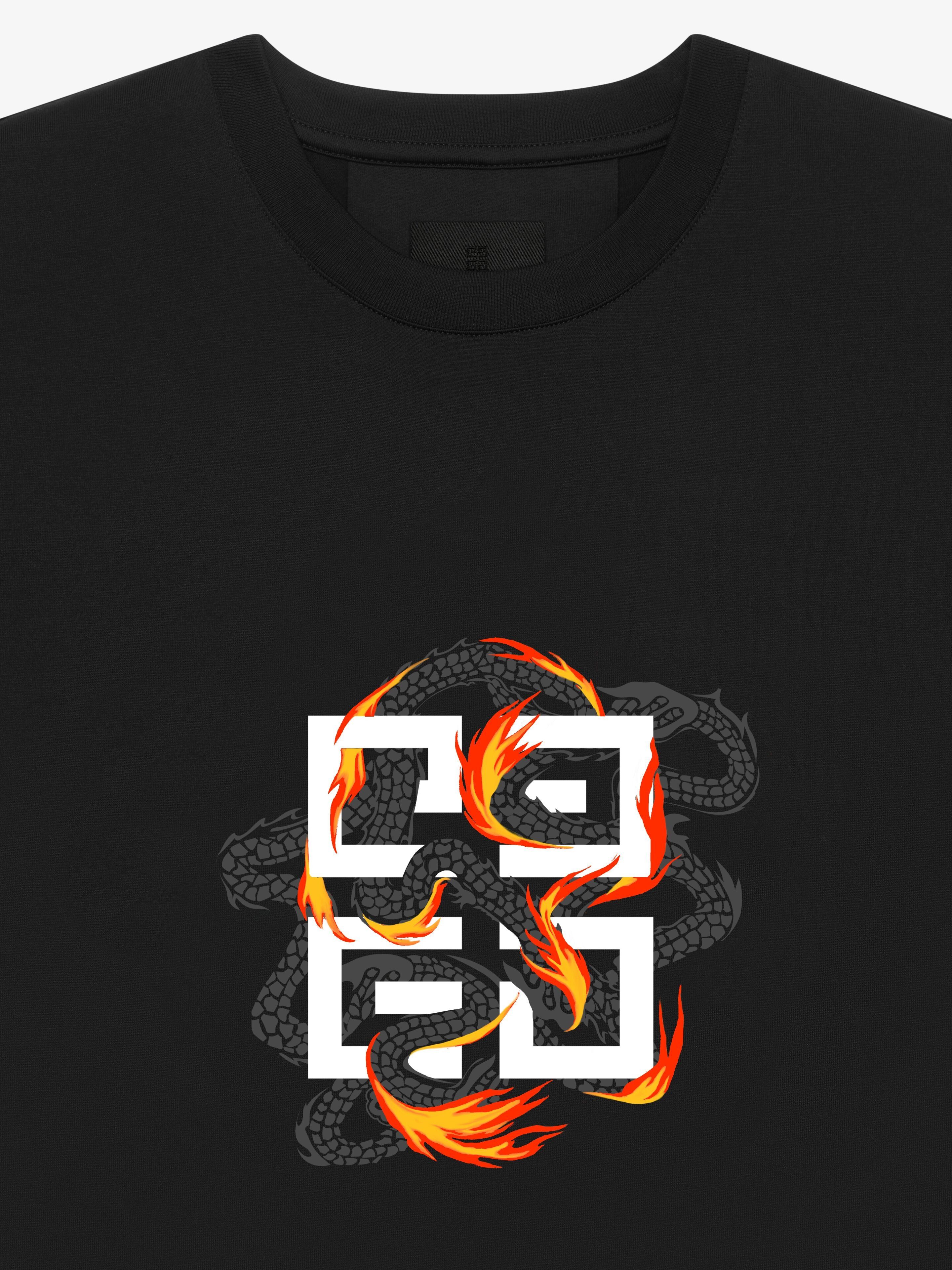 Givenchy o1w1db10325 Slim Fit T-Shirt in Black Size US L / EU 52-54 / 3 - 2 Thumbnail
