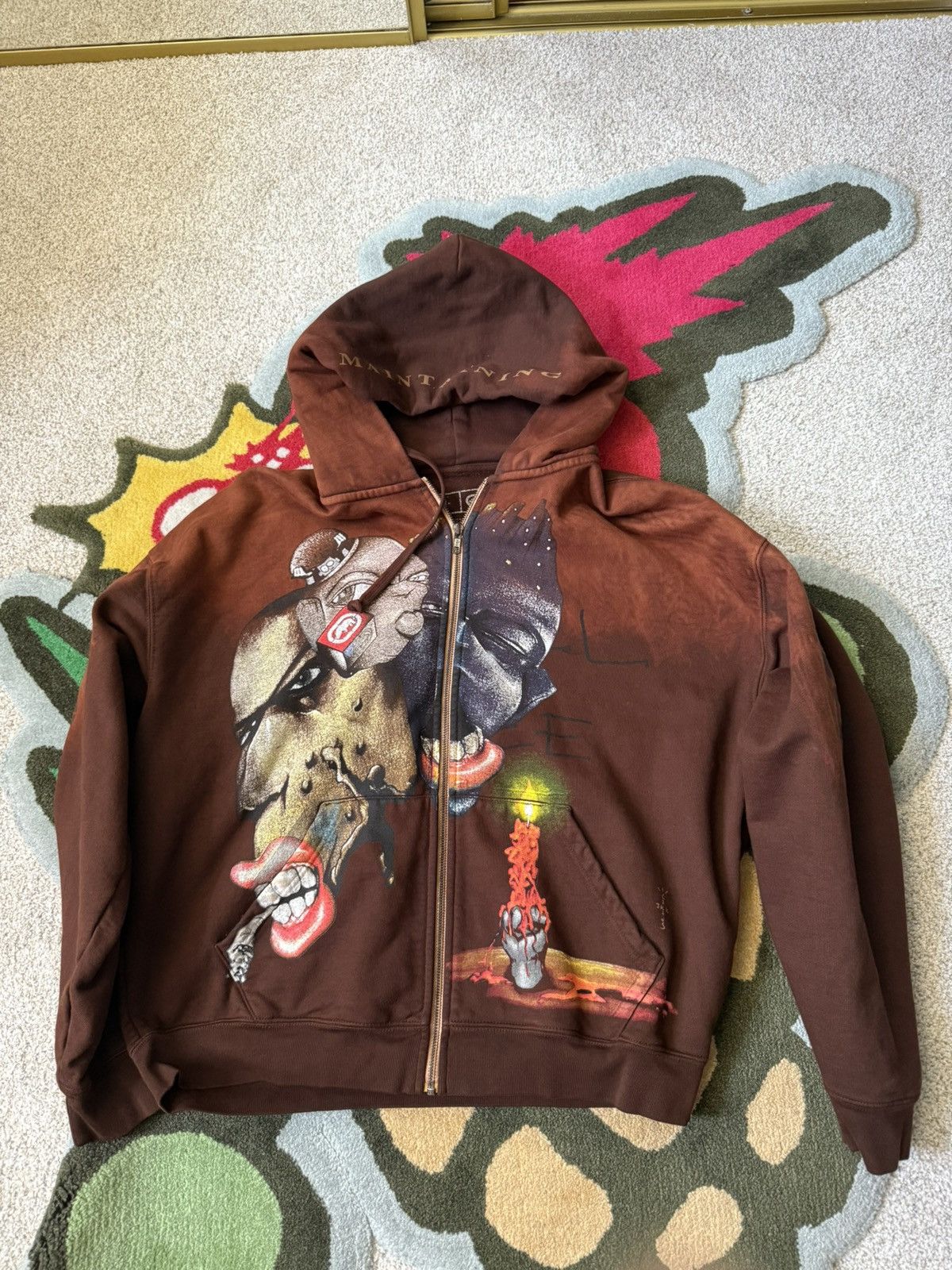 パーカー・フーディ Travis Scott Reverse Dog Zip Up Hoodie Travis Scott Reverse Dog Zip Up Hoodie