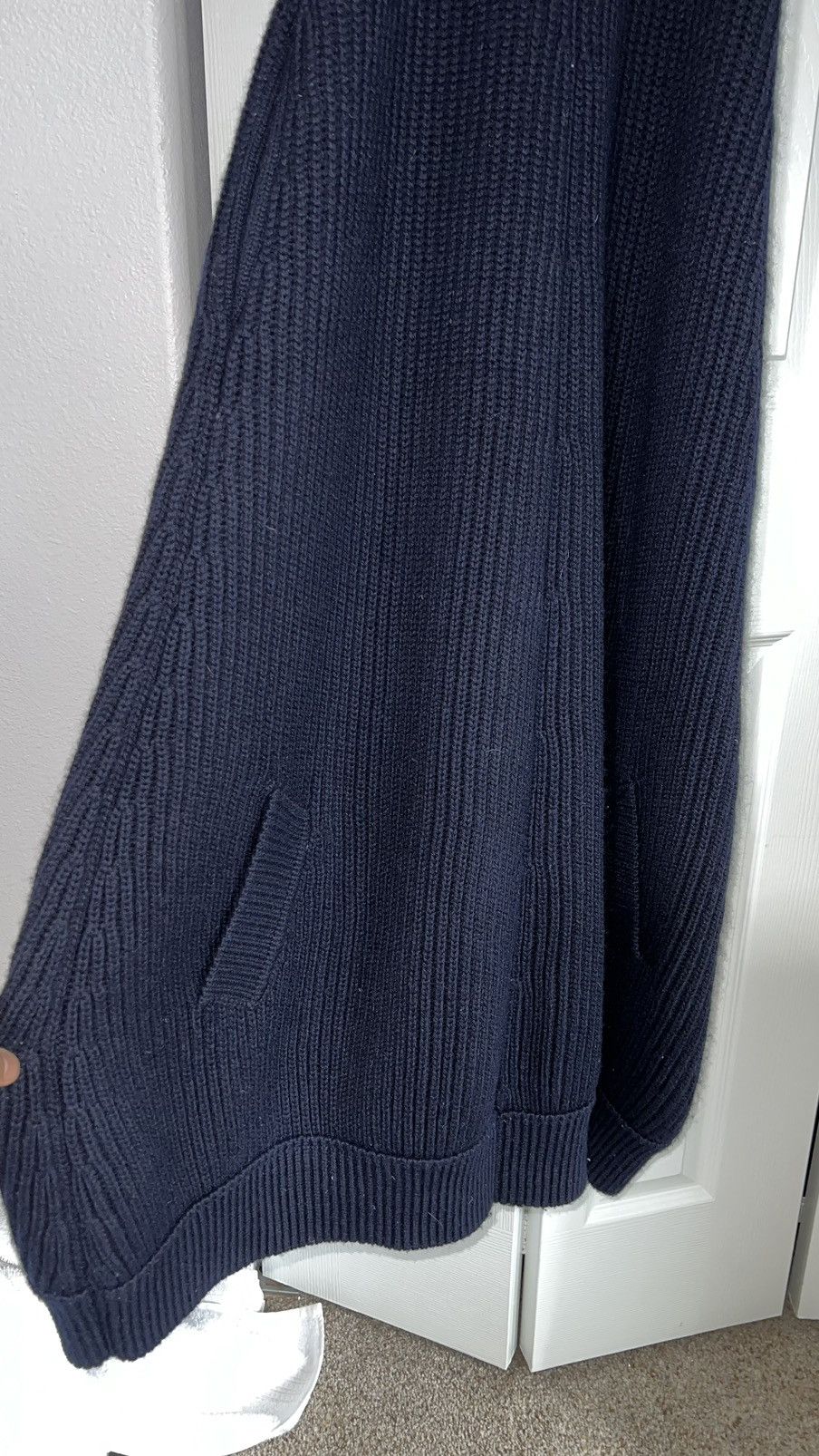 Yohji Yamamoto Yohji Yamamoto Heavy Wool Knitted Sweater Pocket Dress Size XS / US 0-2 / IT 36-38 - 3 Thumbnail