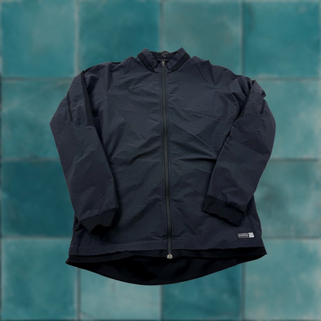 Nike Nike Jacket Mens L Gray Full Zip Authentic Soccer Windbreaker 888377-010 Size US L / EU 52-54 / 3 - 1 Thumbnail