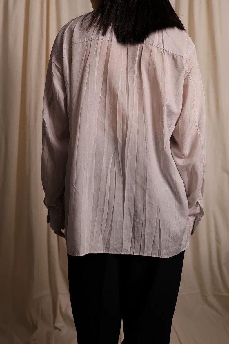 Issey Miyake issey miyake Grey pleated shirt Size US M / EU 48-50 / 2 - 9 Thumbnail
