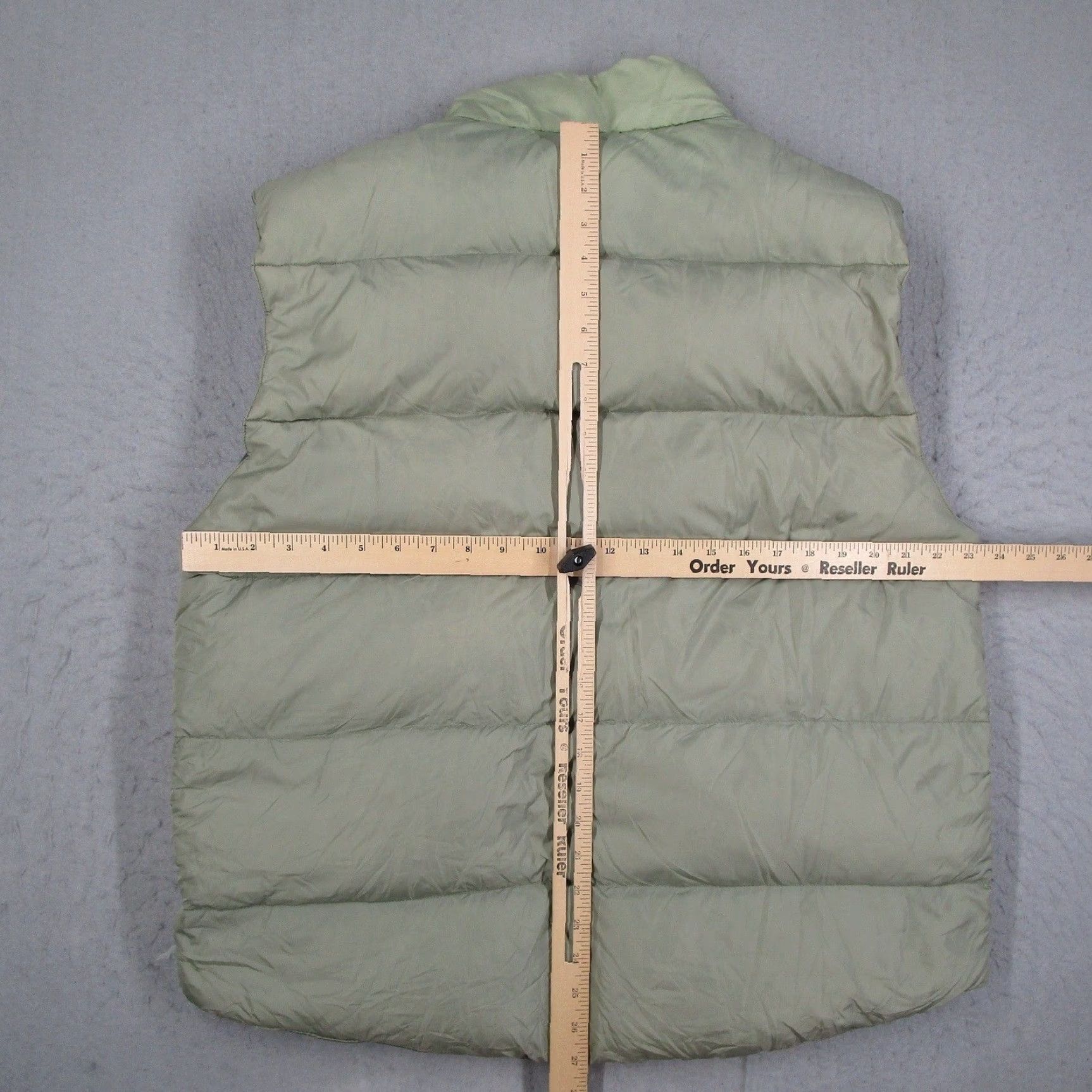 Vintage Cabela's Premier Northern Goose Down Puffer Vest Mens Large Sage Green 92-1565 Size US L / EU 52-54 / 3 - 6 Thumbnail