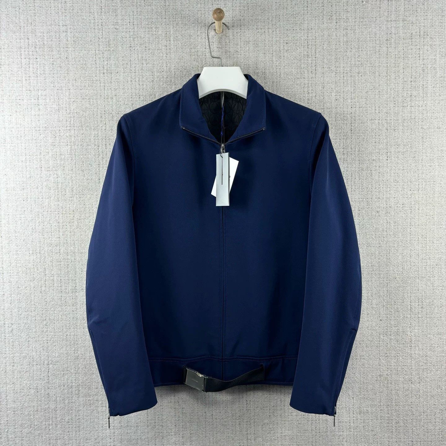 Dior Dior Solid Lock Zipper Blazer Jacket Size US L / EU 52-54 / 3 - 1 Thumbnail
