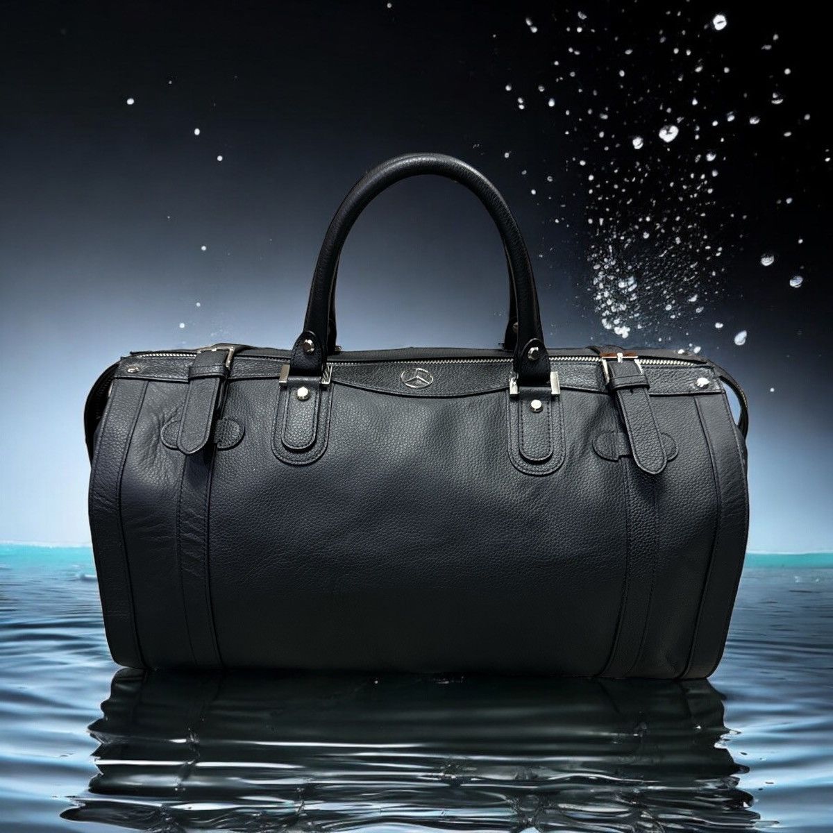 Mercedes-Benz GOLD PFEIL X MERCEDES BENZ FULL LEATHER BOSTON BAG Size ONE SIZE - 2 Thumbnail