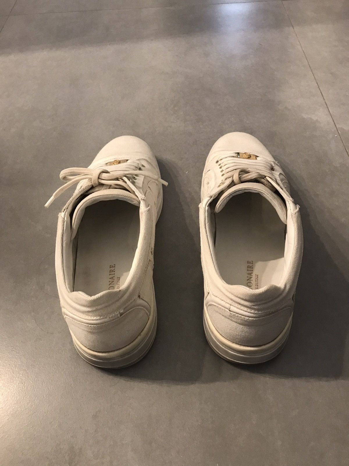 Billionaire Couture Billionaire white sneakers Size US 11 / EU 44 - 7 Thumbnail