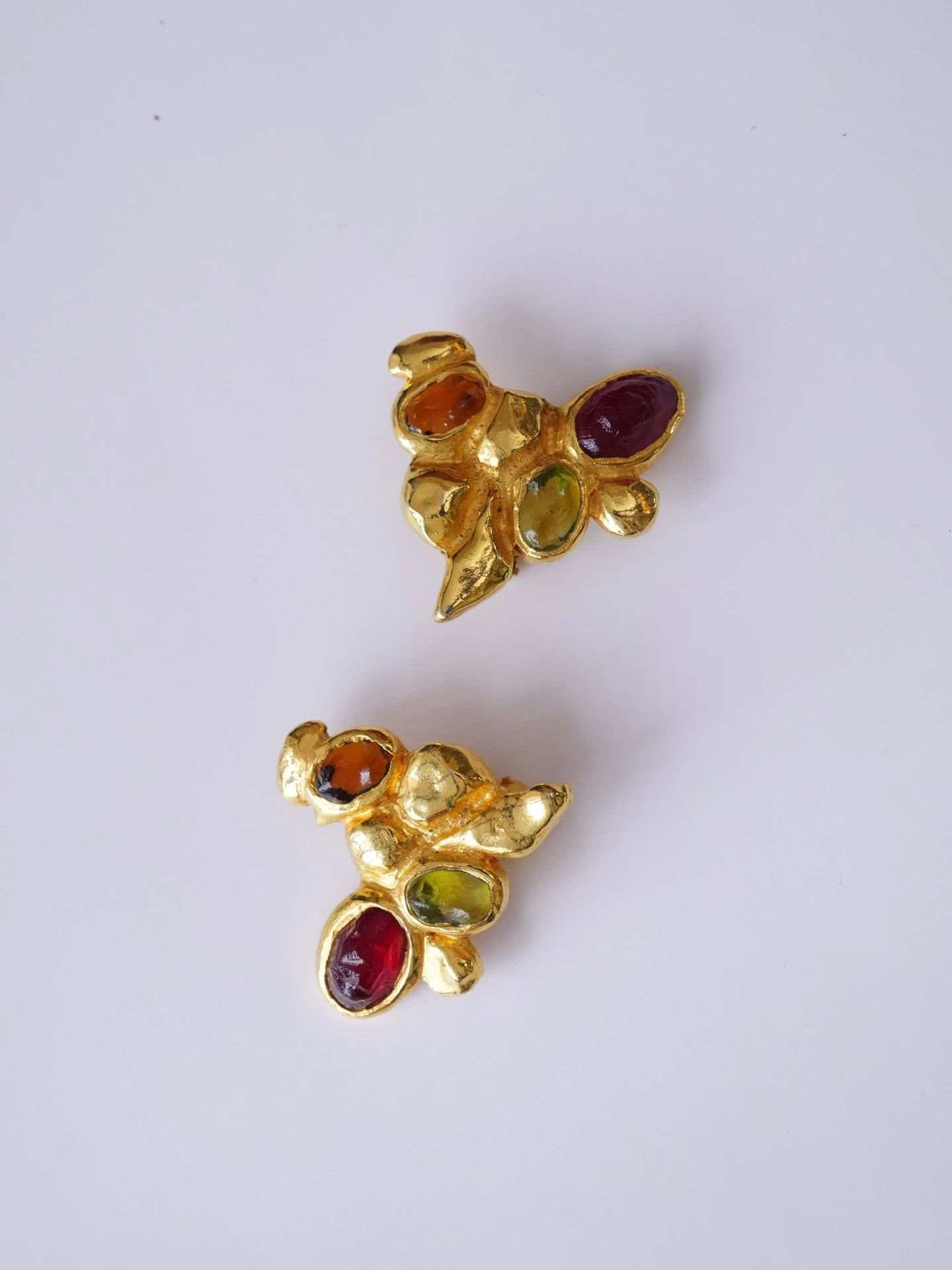 Christian Lacroix Christian Lacroix Lava Jelly Ear Clips Size ONE SIZE - 2 Thumbnail