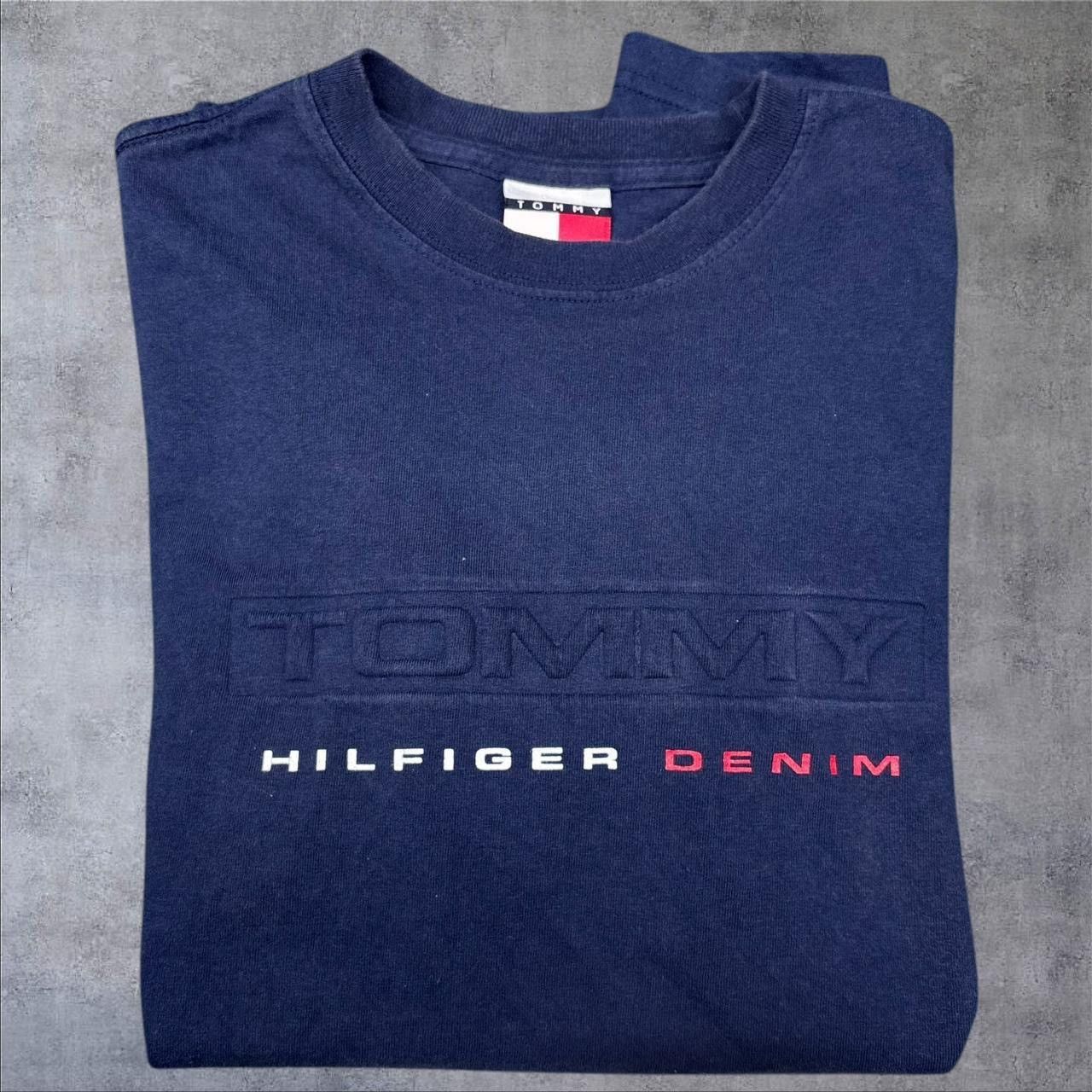 Tommy Hilfiger × Vintage Vintage Tommy Hilfiger Tshirt Size US M / EU 48-50 / 2 - 1 Thumbnail
