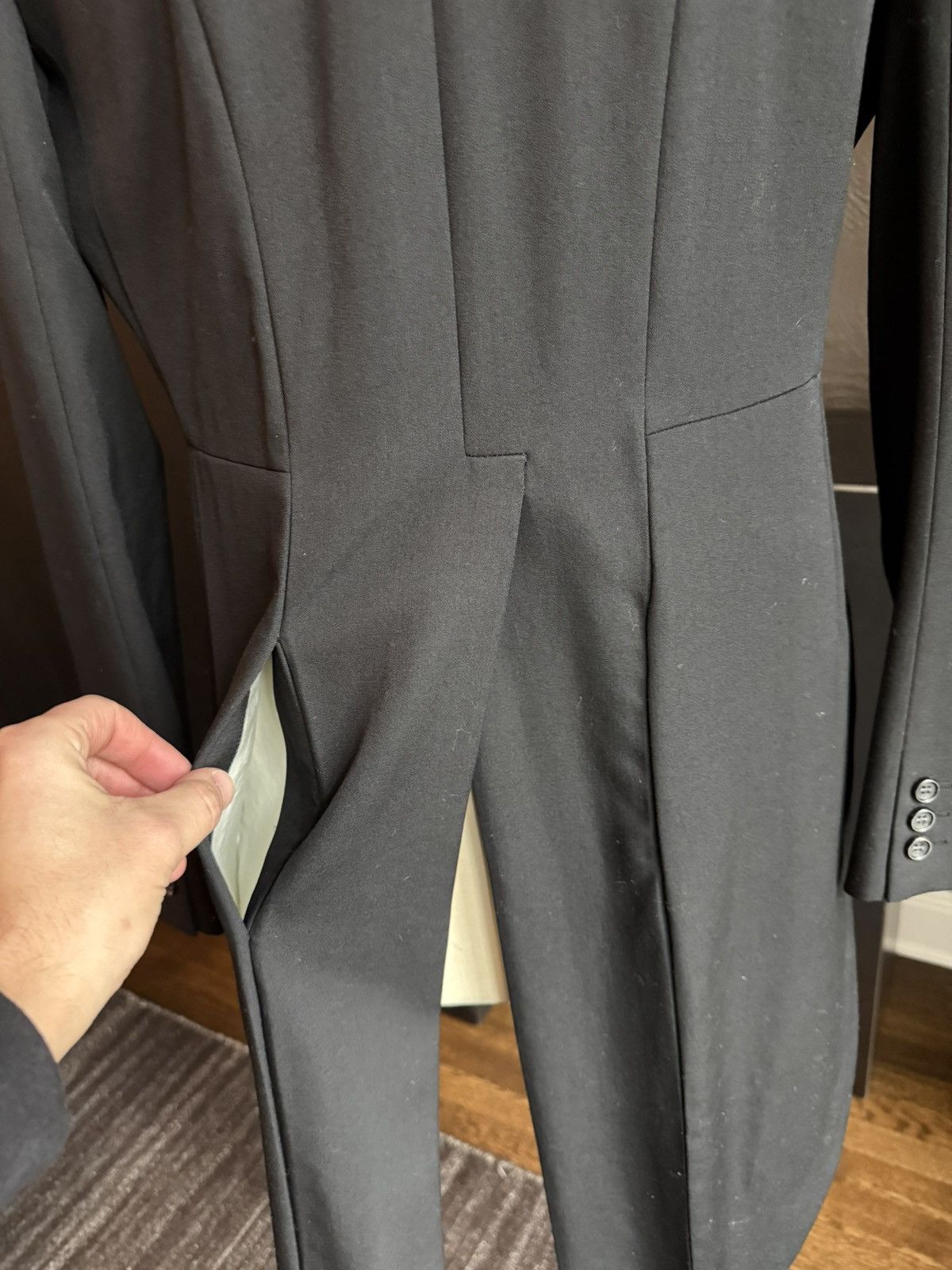 Comme des Garcons Homme Plus Comme des garçons homme plus backwards tailcoat Size 38R - 3 Thumbnail
