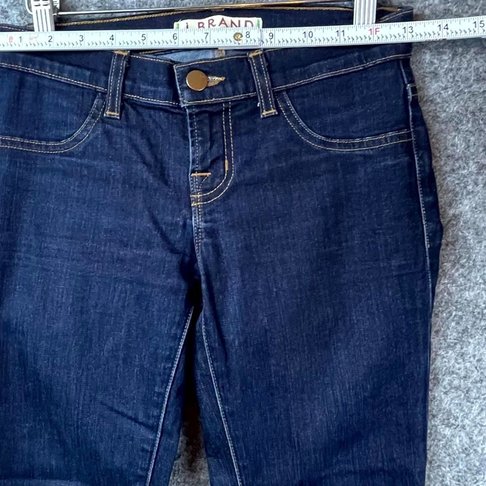 J Brand J Brand Jeans Womens 24 Blue Starless Capri Denim Cropped Size 24" / US 00 / IT 34 - 5 Thumbnail