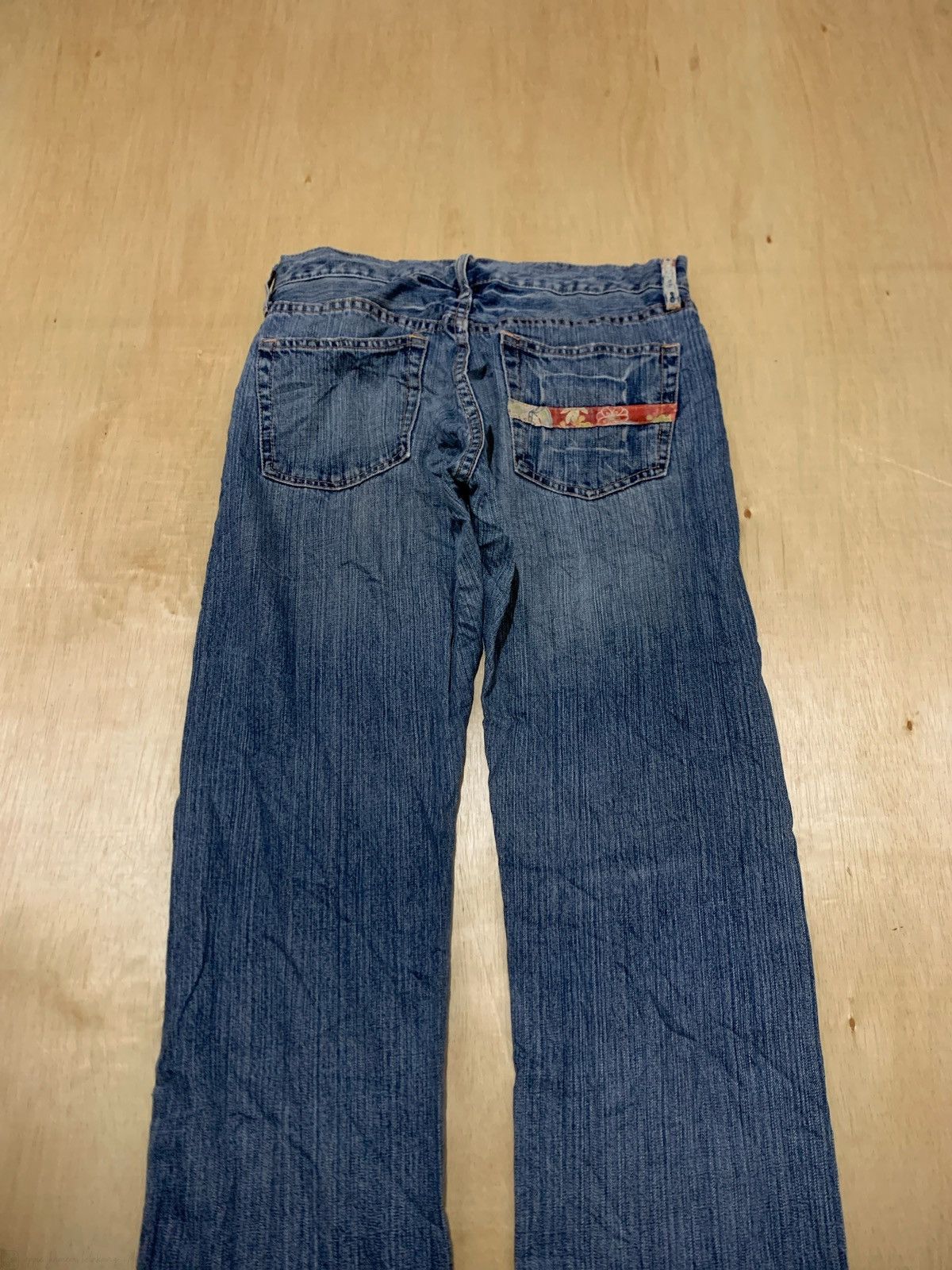 Hysteric Glamour × Japanese Brand Vintage Distressed Denim Takeo Kikuchi Denim Jeans Size US 32 / EU 48 - 5 Thumbnail