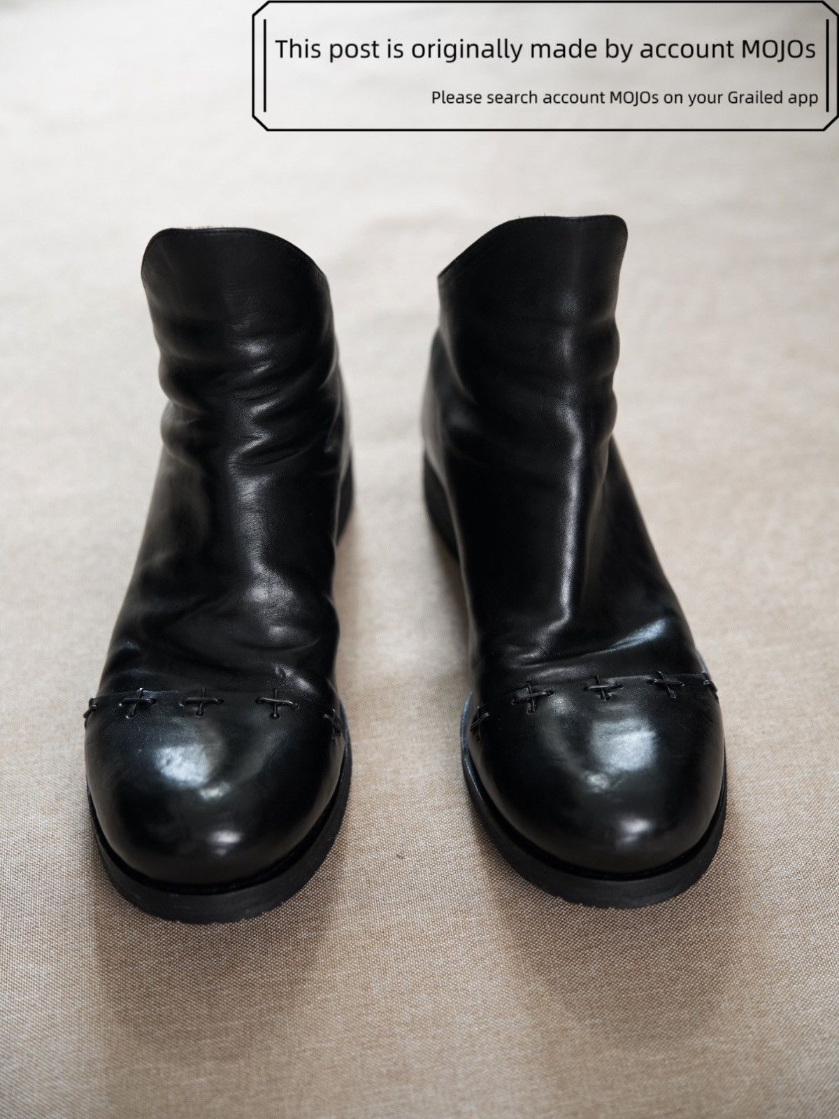 Ma+ Sz 43 M.A+ S1ND2Z-RP+-CU1.5 HORSE LEATHER Boots mojos1921 Size US 10 / EU 43 - 5 Thumbnail
