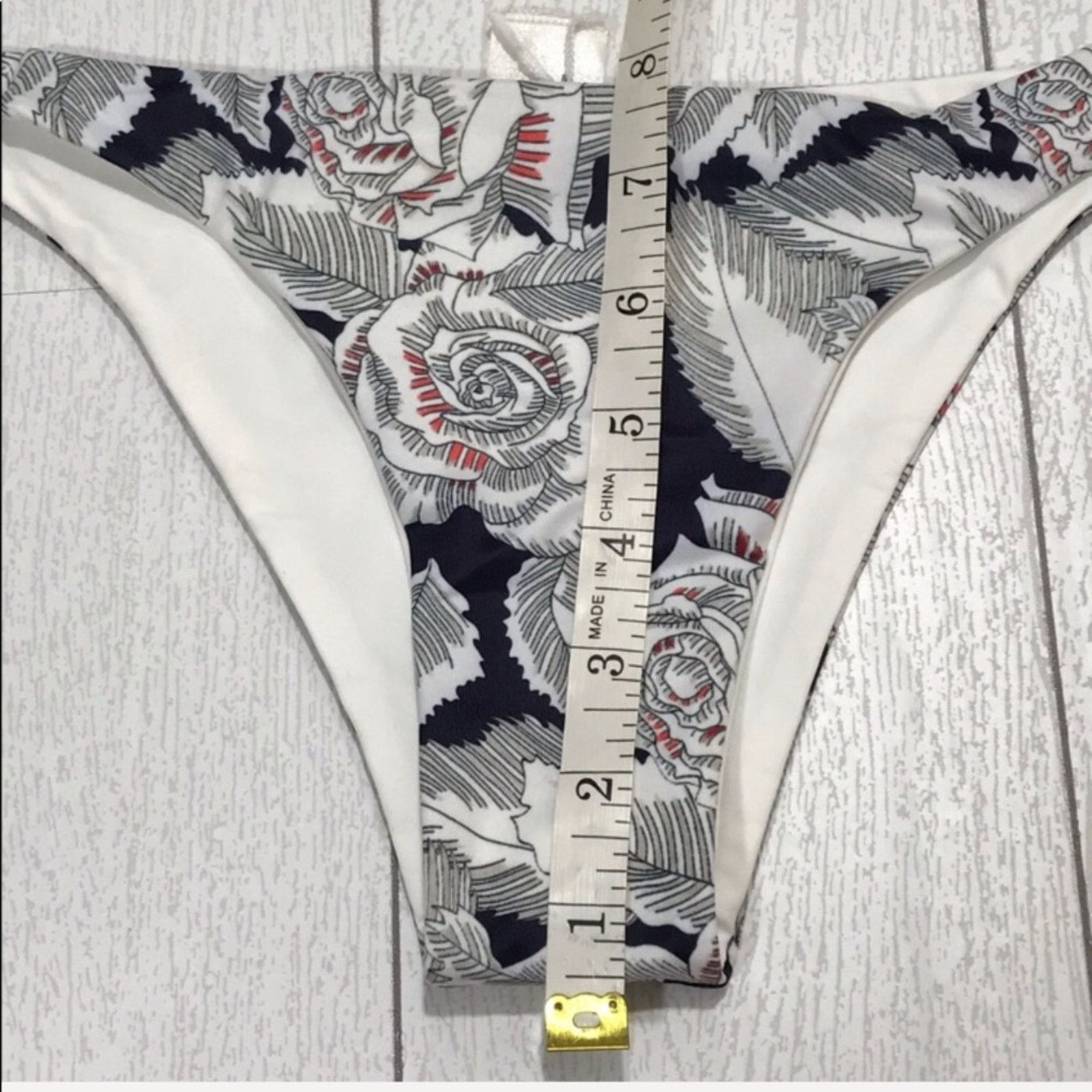 Tavik TAVIK Blue Floral Heather Bikini Bottom Size Large NWT Size ONE SIZE - 8 Thumbnail
