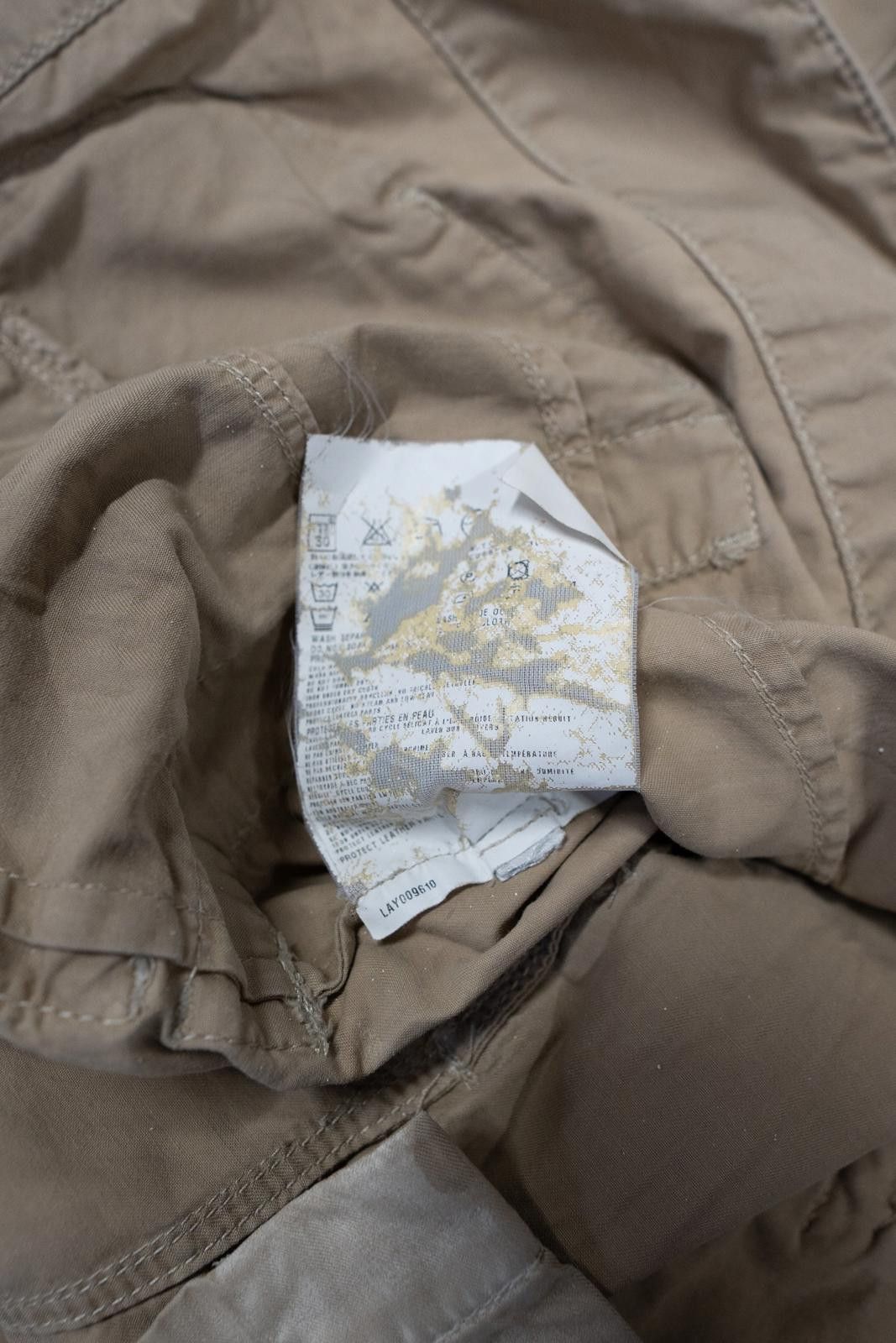 Prada 90's Prada Linea Rosa Utilitarian Button Tan Khaki Jacket Size M / US 6-8 / IT 42-44 - 9 Thumbnail