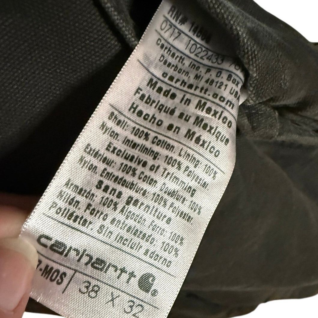 Carhartt Carhartt Black Double Knee Overalls Size US 38 / EU 54 - 5 Thumbnail
