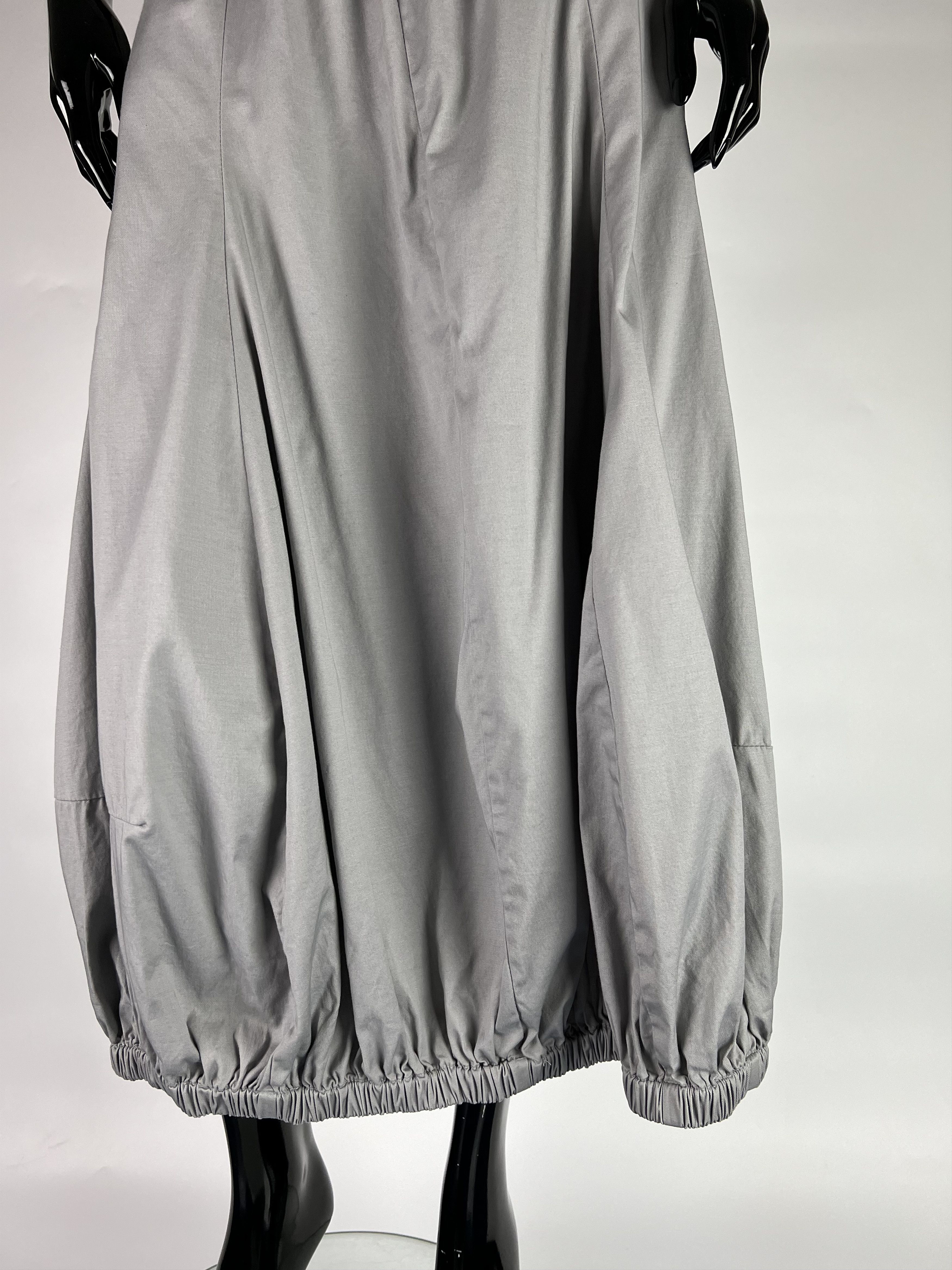 Rundholz Rundholz Gray Pleated Midi Skirt Size M Size 30" / US 8 / IT 44 - 4 Thumbnail